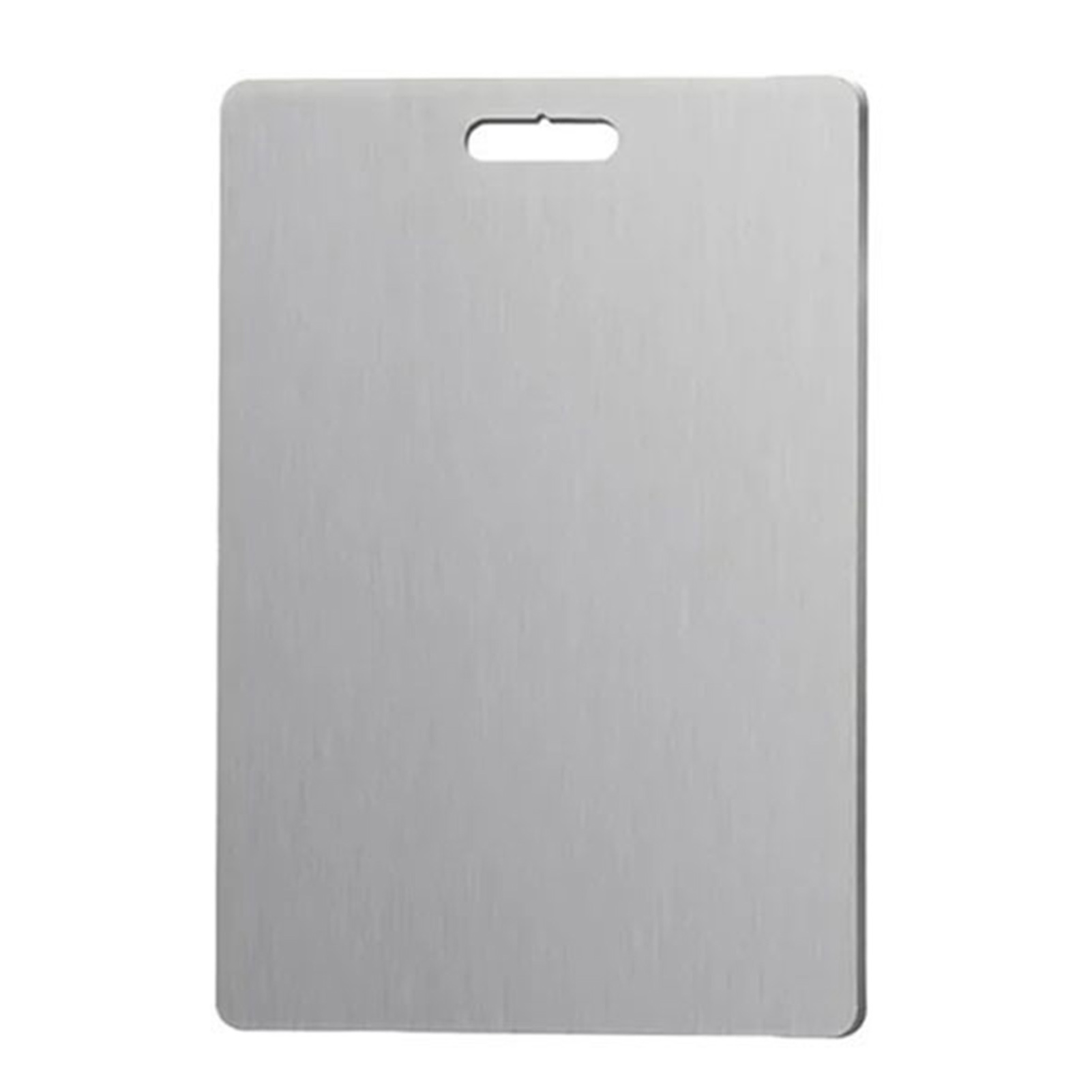 Food Grade 304 Stainless Steel Double-Sided Cutting Boards for Kitchen Camping