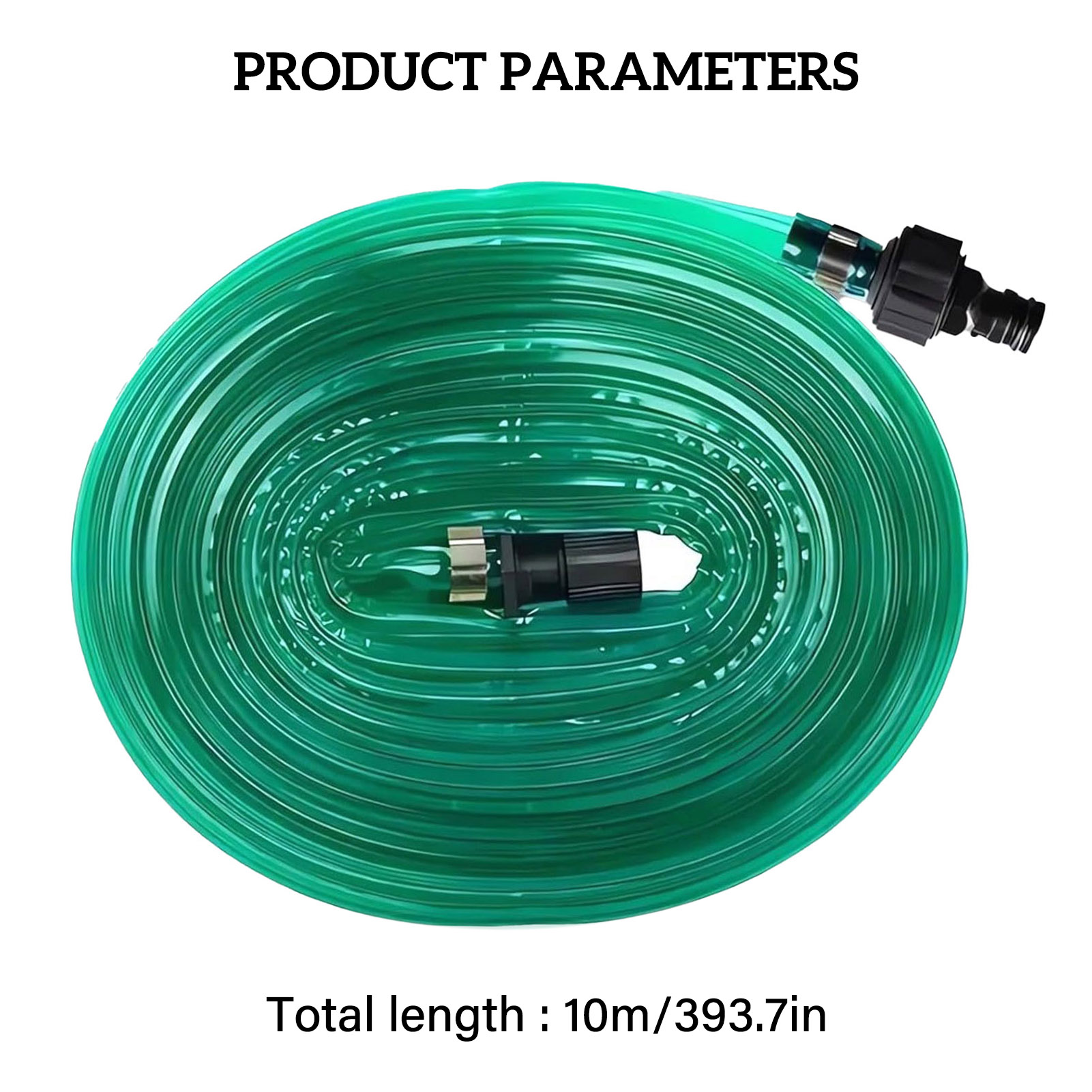 Sprinkler Pipe Soaker Hose Flat PVC Garden Flexible Watering Hose with Holes - Picture 10 of 11