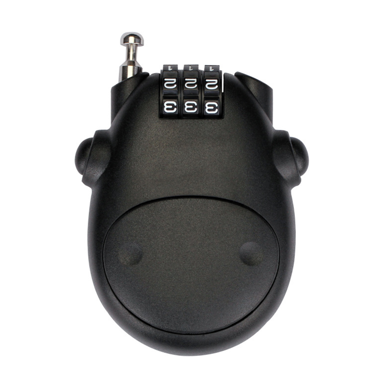 3-Digital Code Adjustable Cable Lock Suitcase Baggage Lock Resettable Code Lock