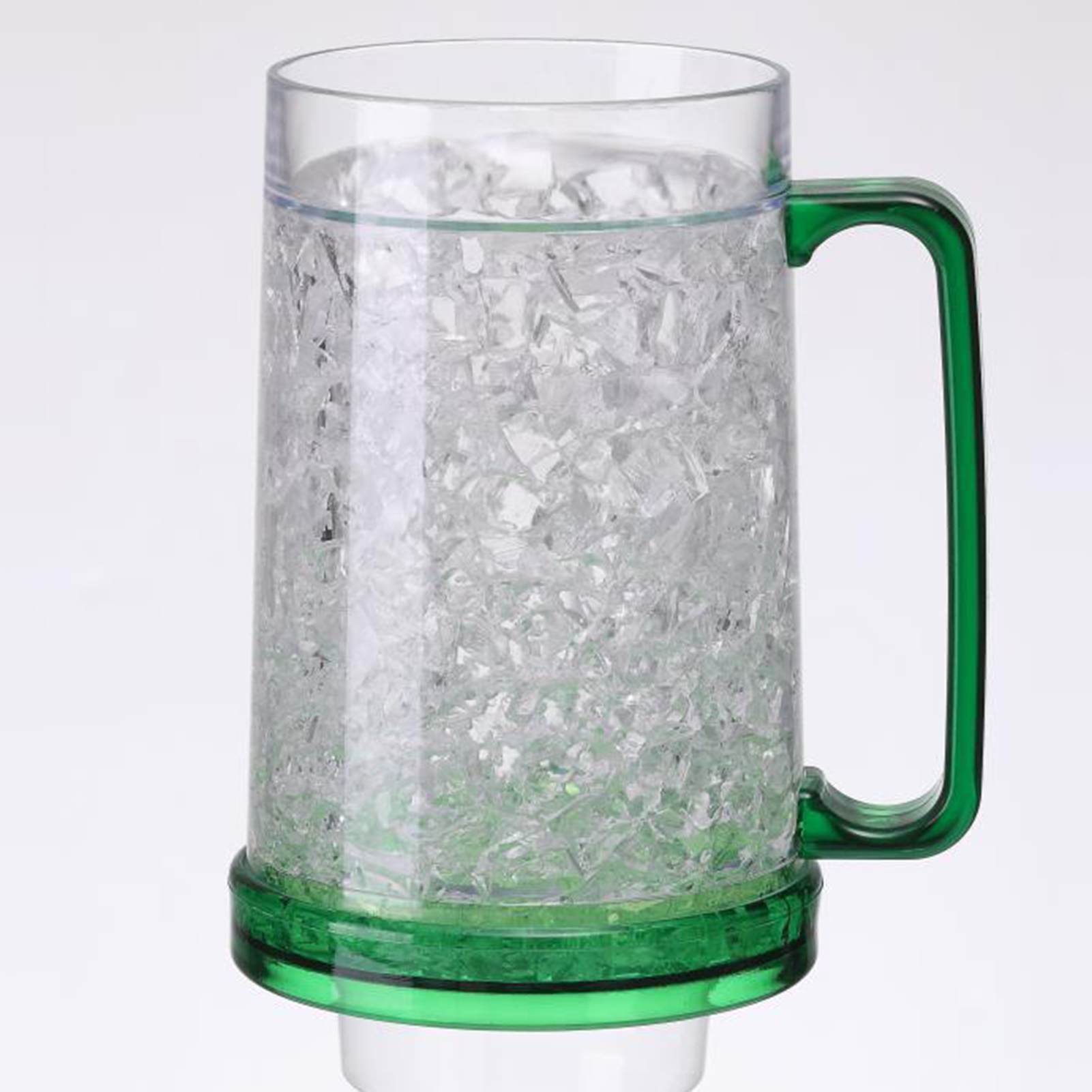 Plastic Freezer Beer Mugs Easy Operation Ice Freezer Cups for Iced Drinks Fresh - Picture 15 of 17