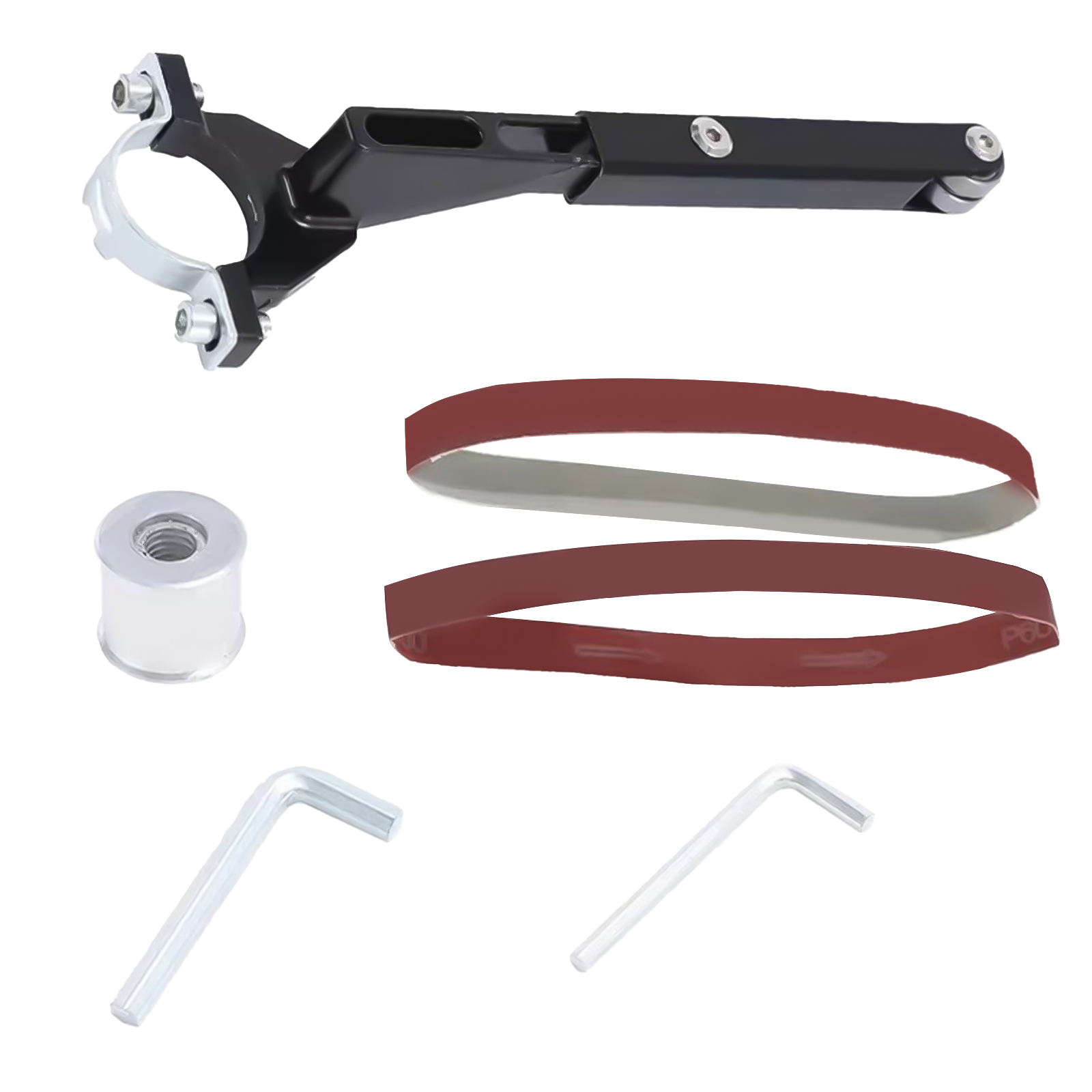 DIY Multifunction Angle Grinder Converted Belt Sander Polishing Tool Woodworking