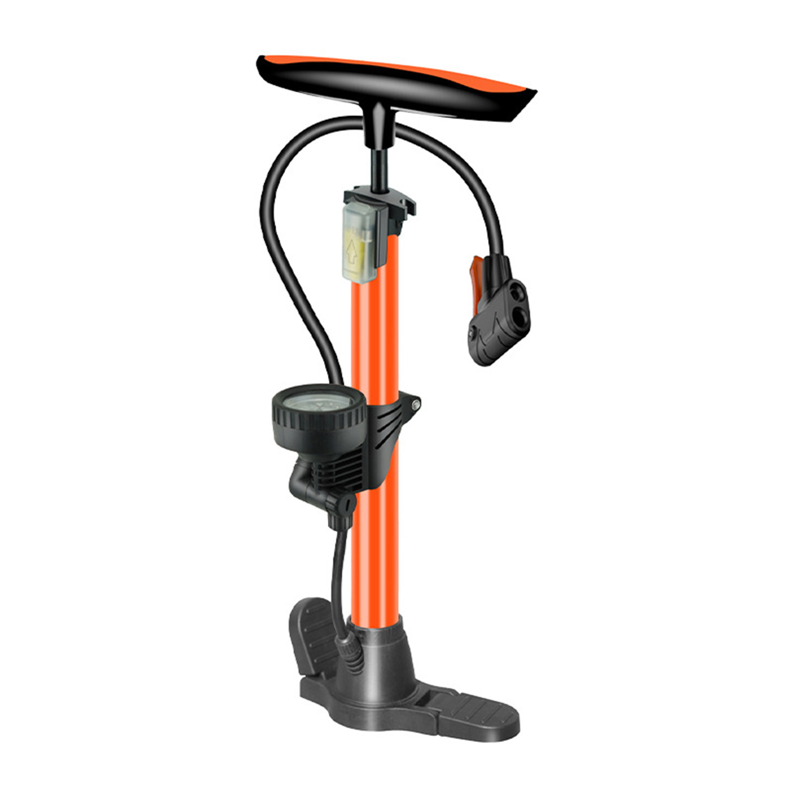 High-Pressure Floor Mountain Bike Pump Portable Cycling Lightweight Bike Tire