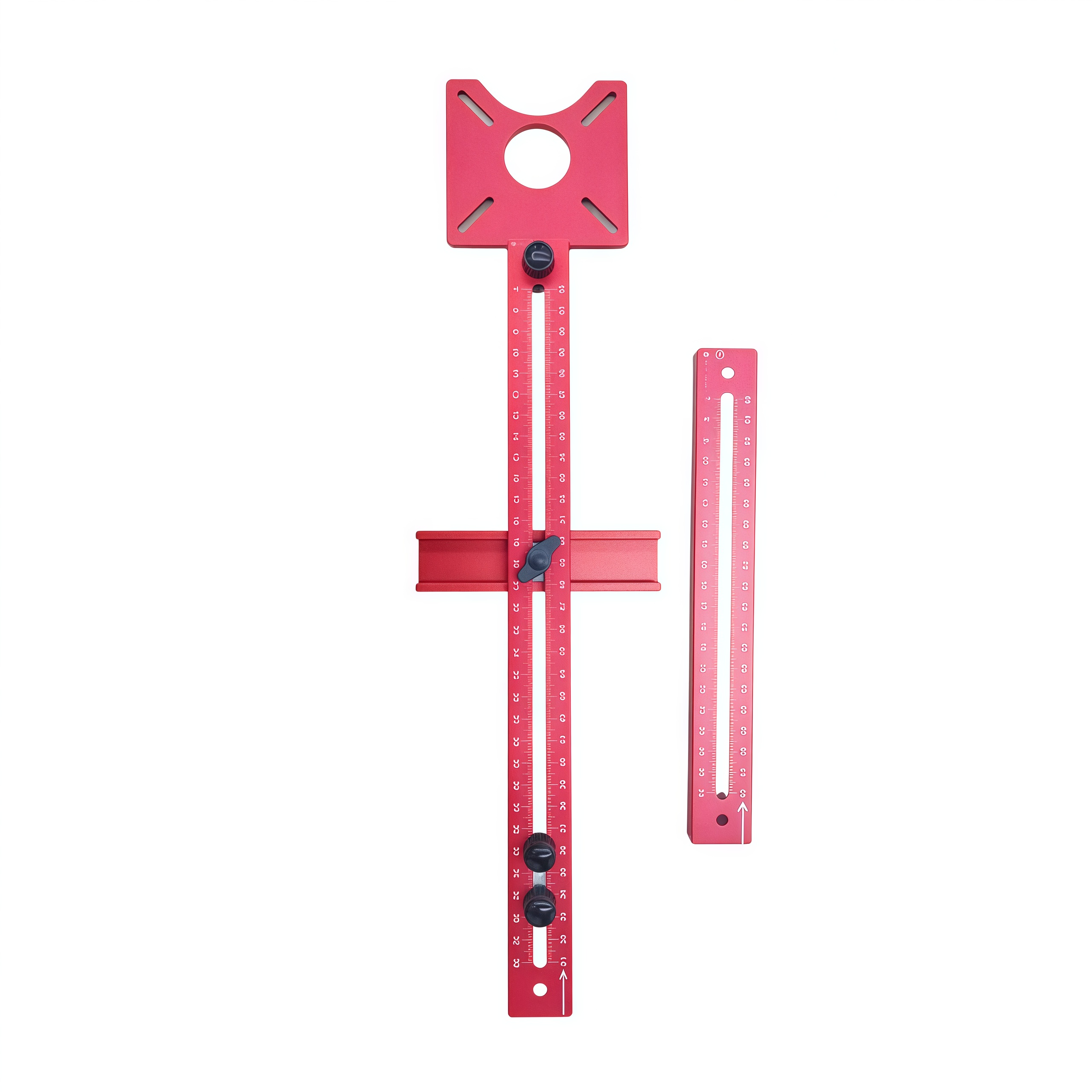Universal Aluminum Router Jig with Metric Scale for Circles Grooves ...