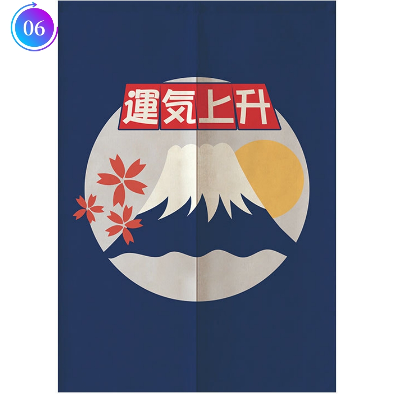 JAPANESE Noren Lucky Cat Room Doorway Drapes Hanging Tapestry Door Curtain Panel - Picture 16 of 22