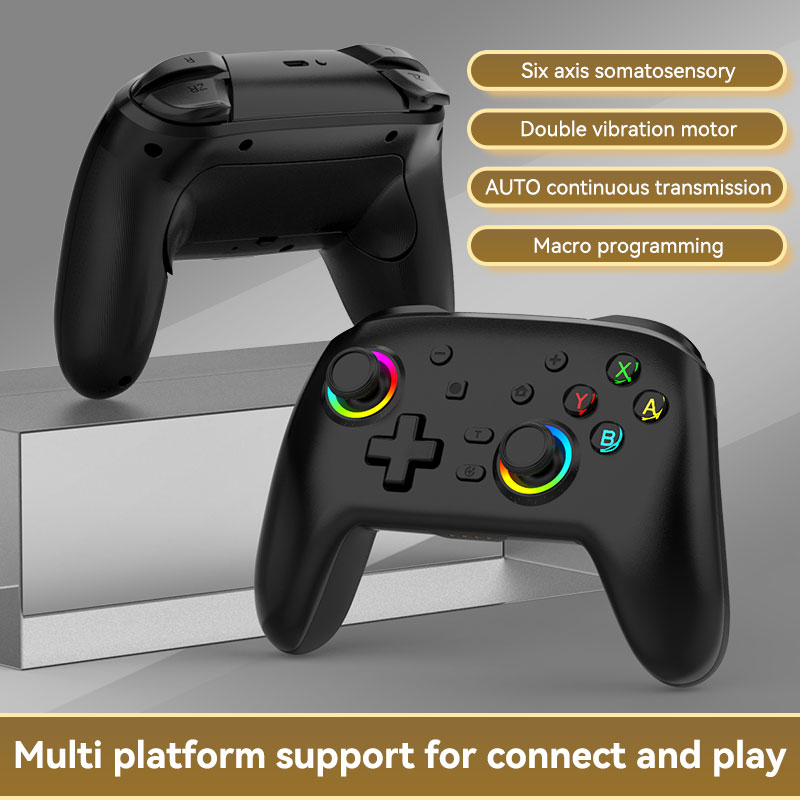 Controlador de juego para Switch/Lite/OLED con RGB/Programable/Turbo/Despertar - Imagen 24 de 36