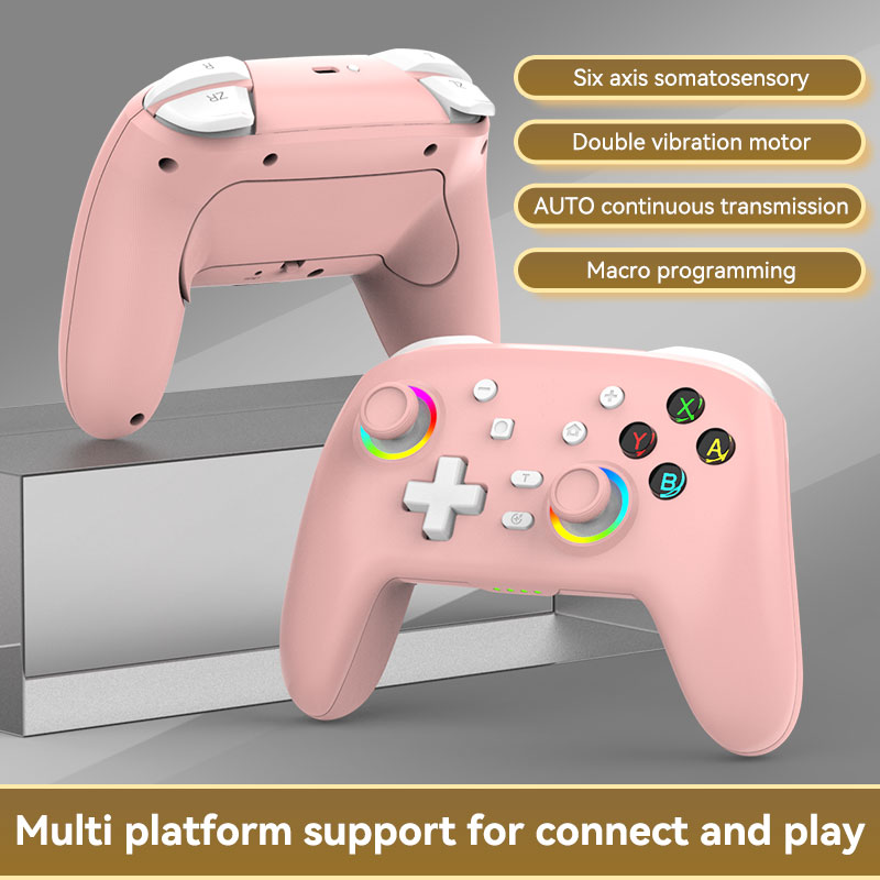 Controlador de juego para Switch/Lite/OLED con RGB/Programable/Turbo/Despertar - Imagen 31 de 36
