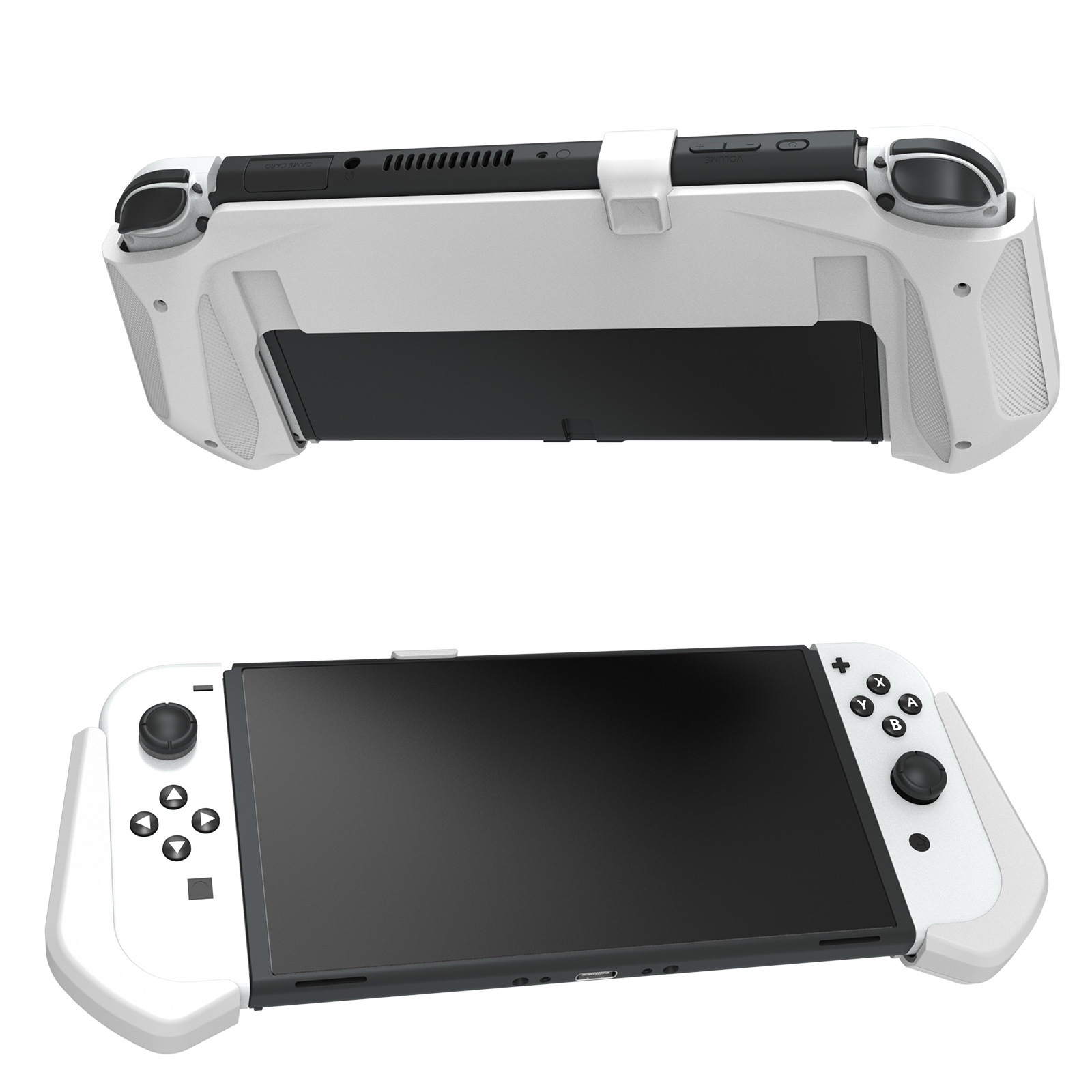Funda Protectora Empuñadura para Nintendo Switch OLED, Accesorios Carcasa - Imagen 3 de 14