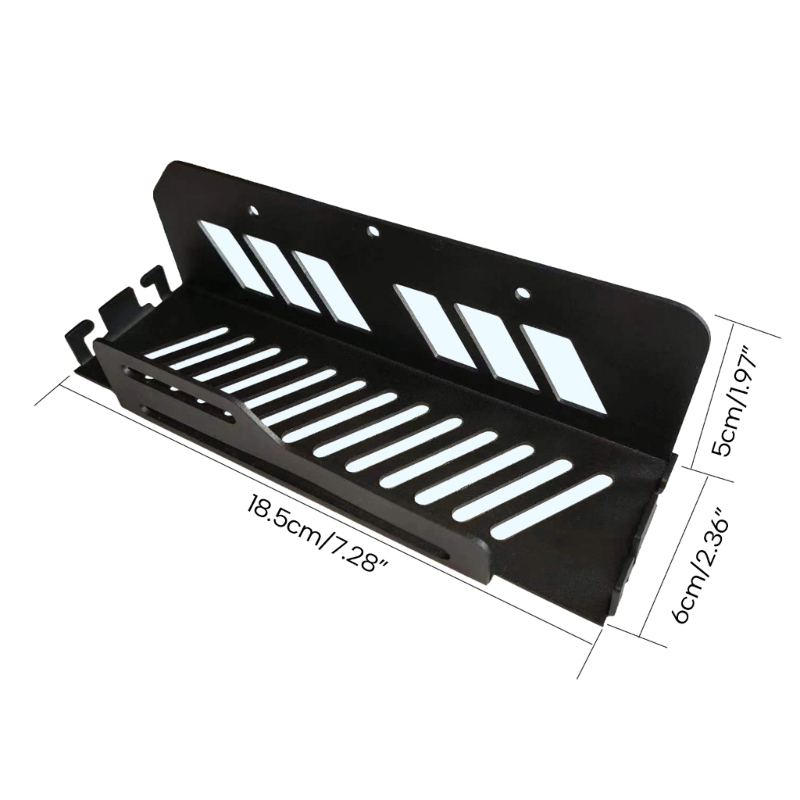 Soporte de almacenamiento de pared para Nintendo Switch/OLED, soporte vertical portátil - Imagen 8 de 8