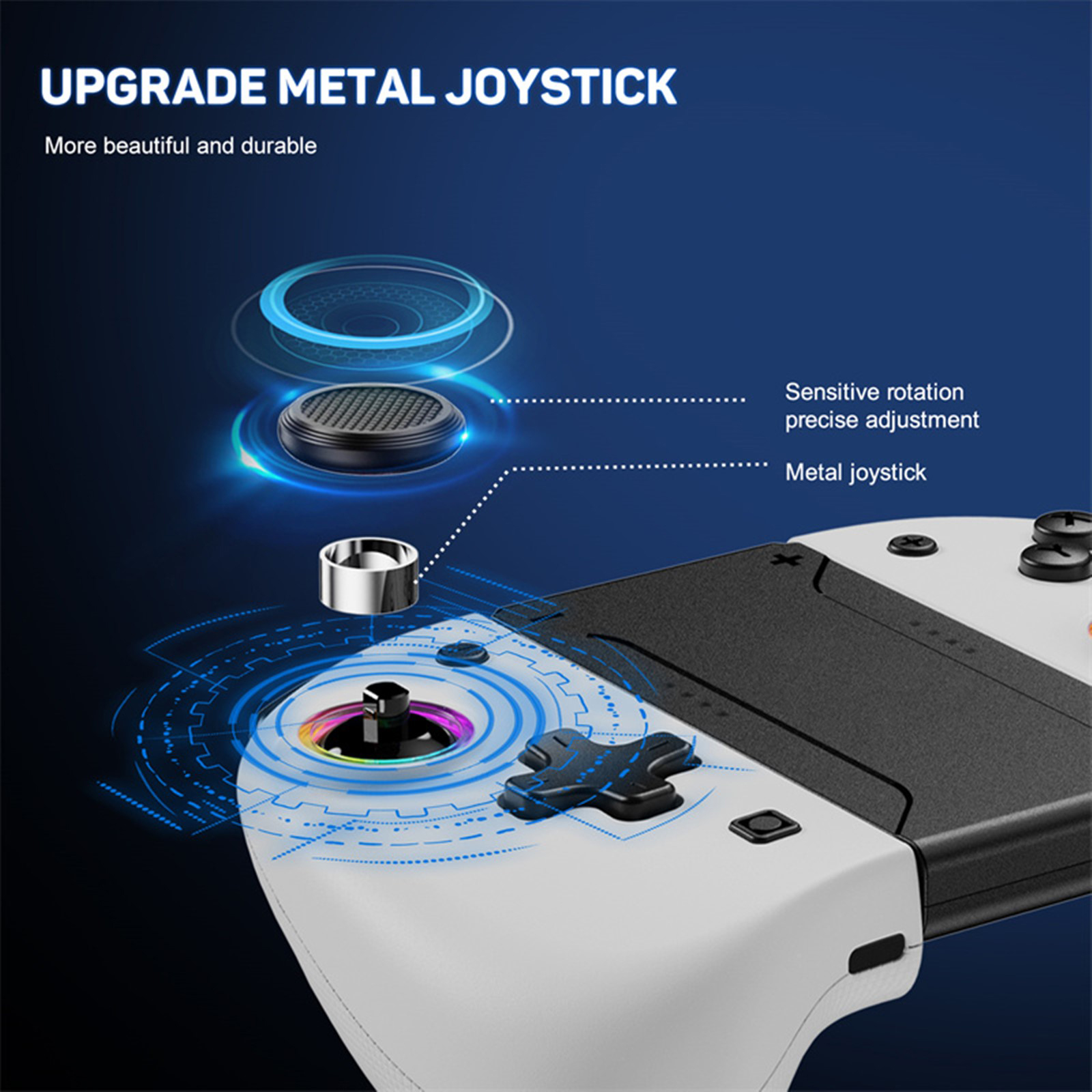 Game Controller for Switch/OLED with Adjustable TURBO/Vibration/Programmable/RGB - Picture 38 of 56