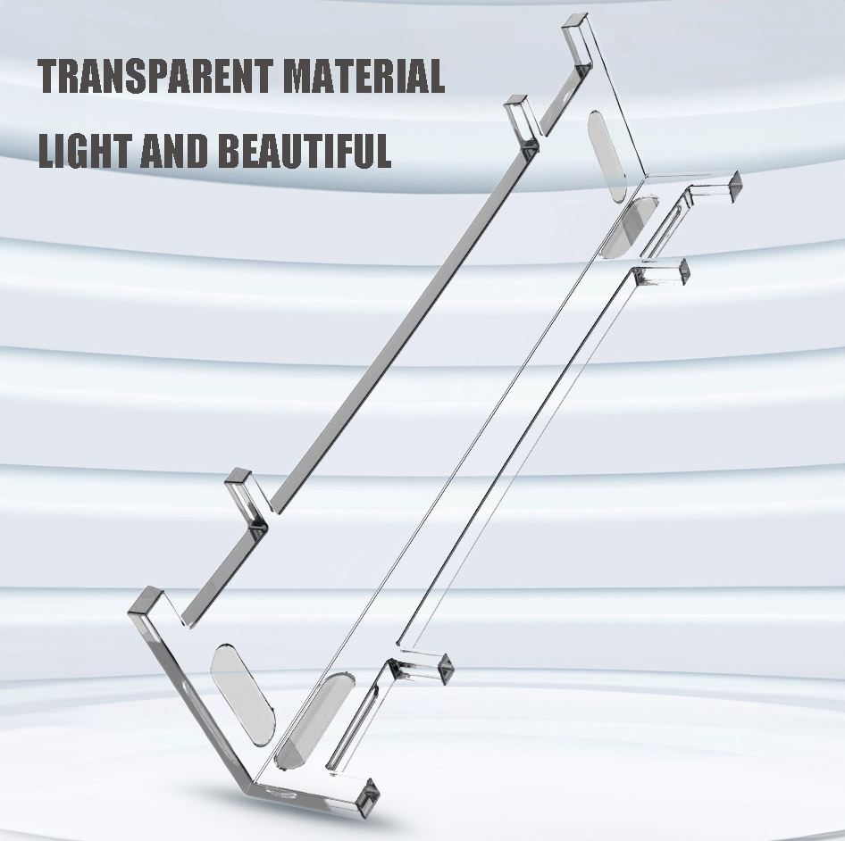 Acrylic Horizontal Stand for Ps5 Slim Console, Simple Bracket Accessories