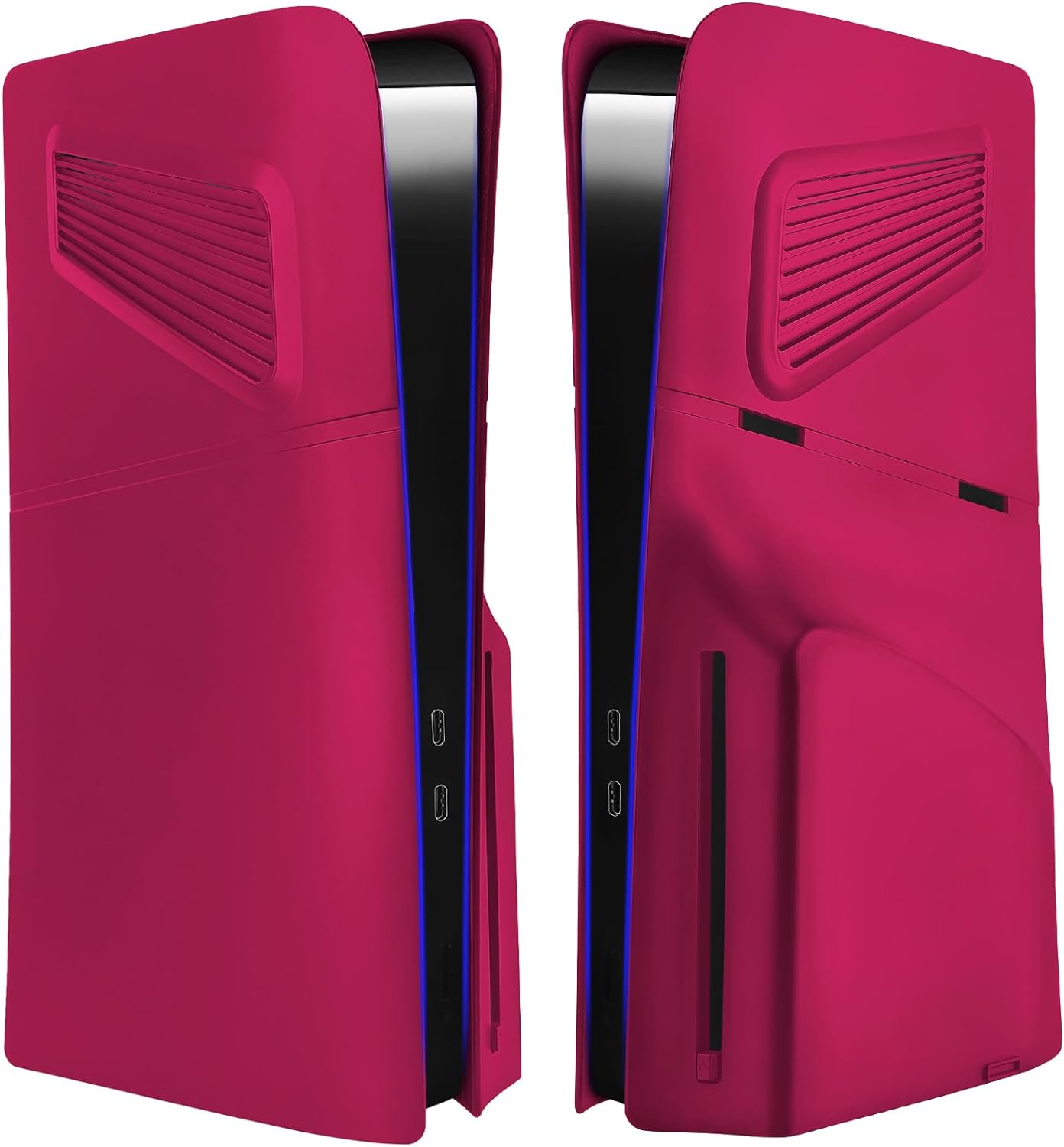 Panel de carcasa para PlayStation 5 Slim Disc Edition, placa frontal con respiraderos de refrigeración - Imagen 27 de 37