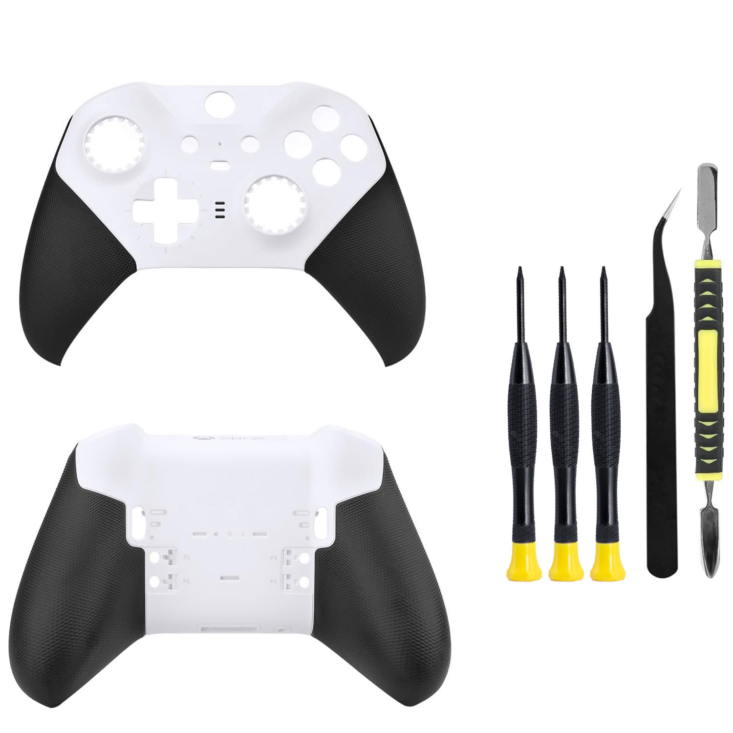 thumbnail image 1 of Kit de reparación para sustituir la carcasa frontal y trasera y la cubierta frontal del mando Xbox One Elite Series 2, 1 of 10