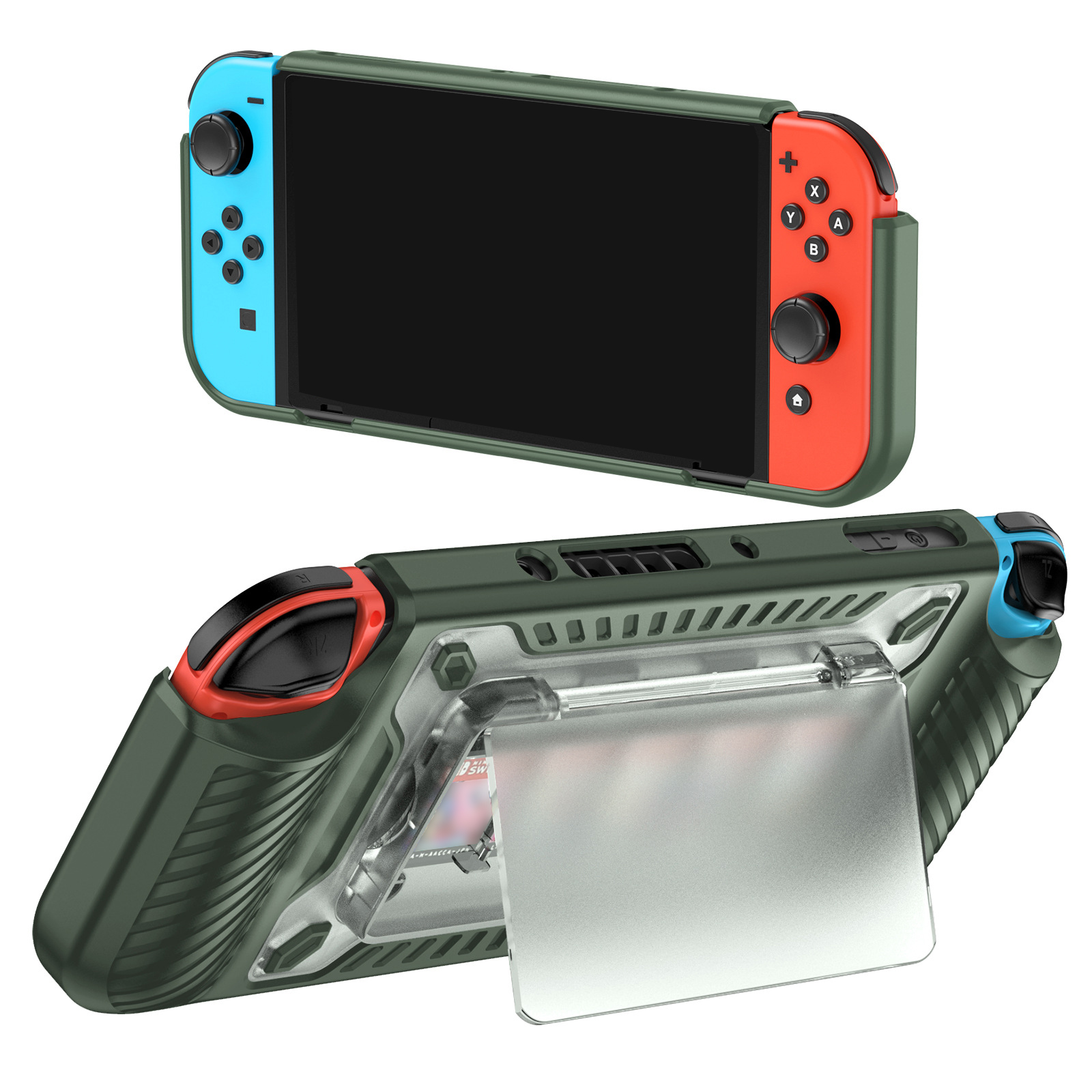 Funda Protectora para Consola Nintendo Switch OLED - Ranura Cartucho Juego - Imagen 6 de 6