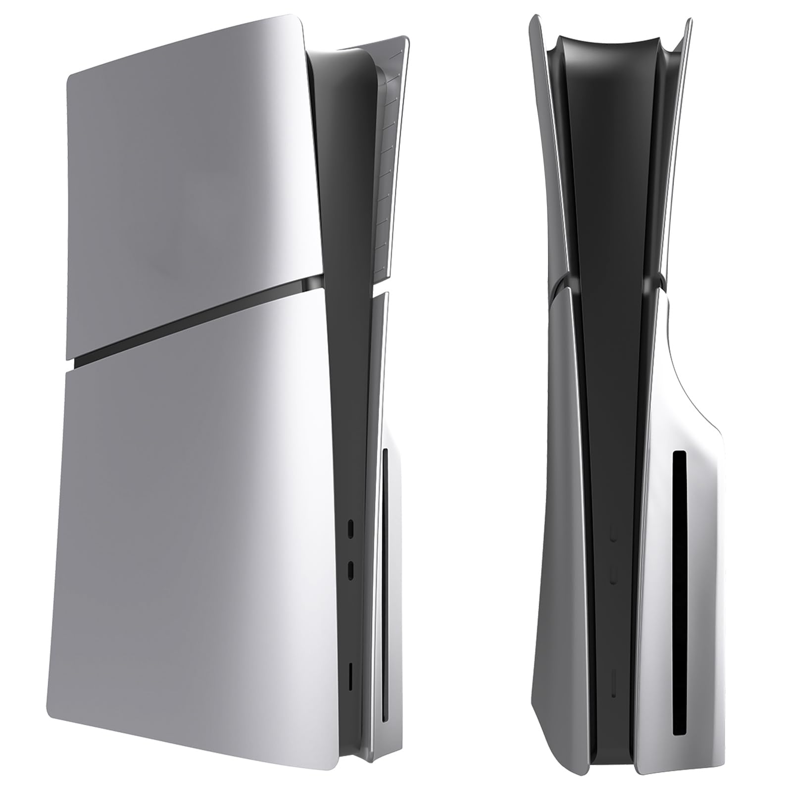 Replacement Panel Shell for PS5 Slim Disc Edition, ABS Faceplate Cover Plates - Picture 12 of 13