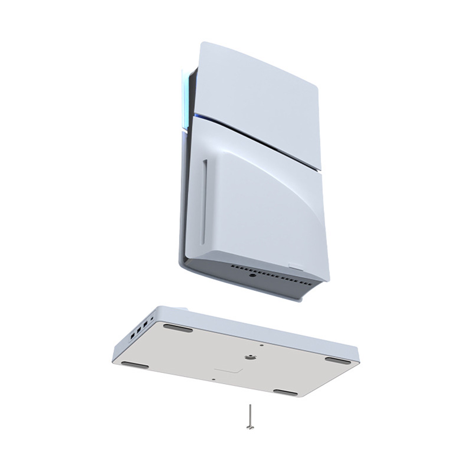 Soporte de estación de enfriamiento para PS5 Slim, carga del controlador, ventilador de enfriamiento, concentradores USB - Imagen 12 de 13