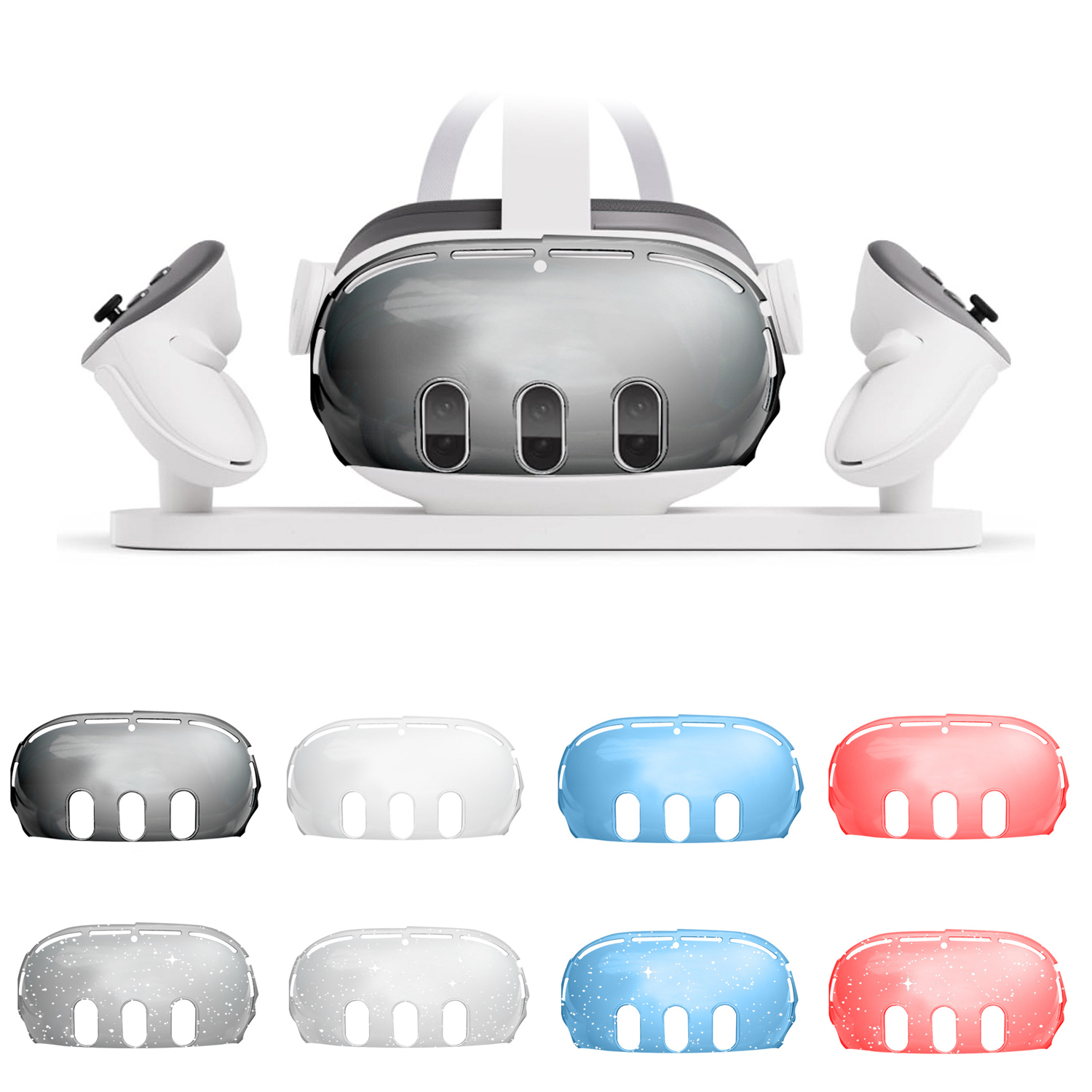 Accesorios VR para Meta Quest 3, VR Auriculares Carcasa Protectora Cubierta - Imagen 2 de 31
