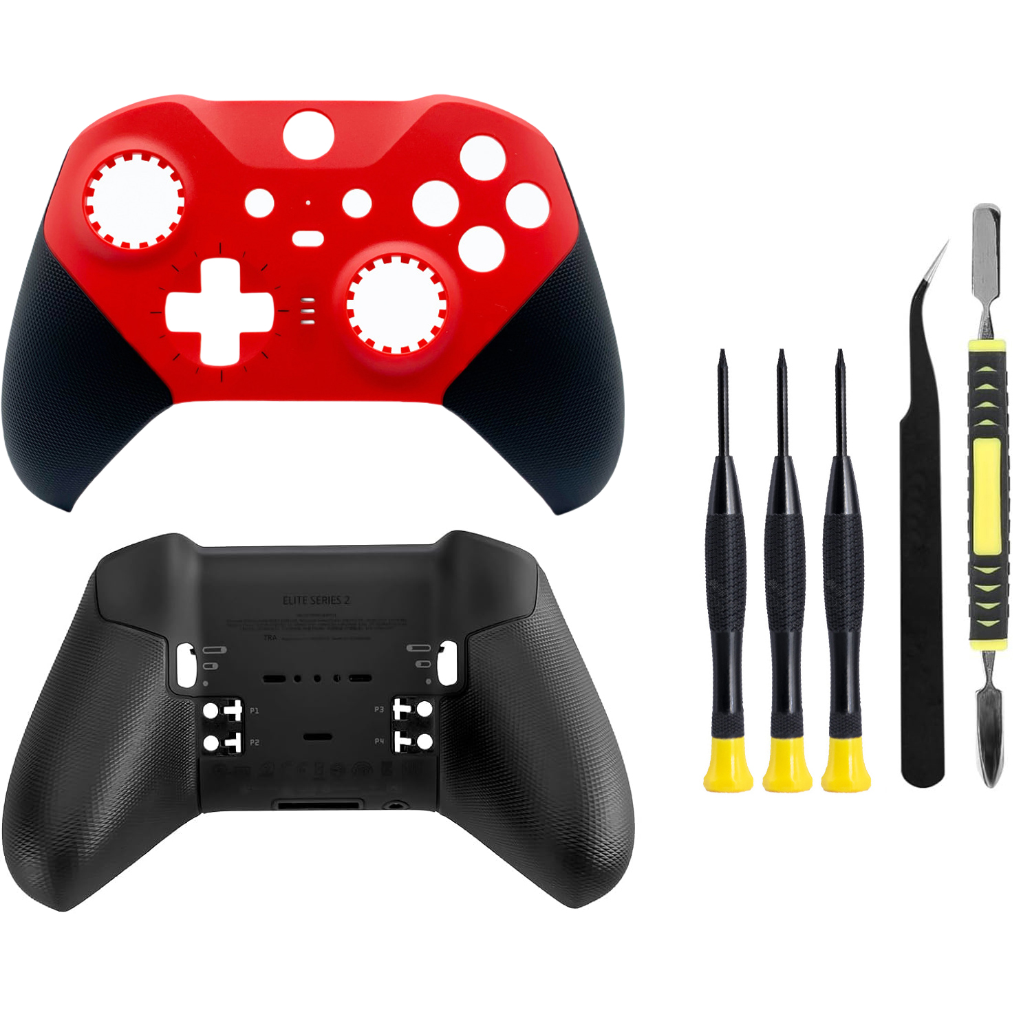 thumbnail image 1 of Kit de reparación para sustituir la carcasa frontal y trasera y la cubierta frontal del mando Xbox One Elite Series 2, 1 of 9