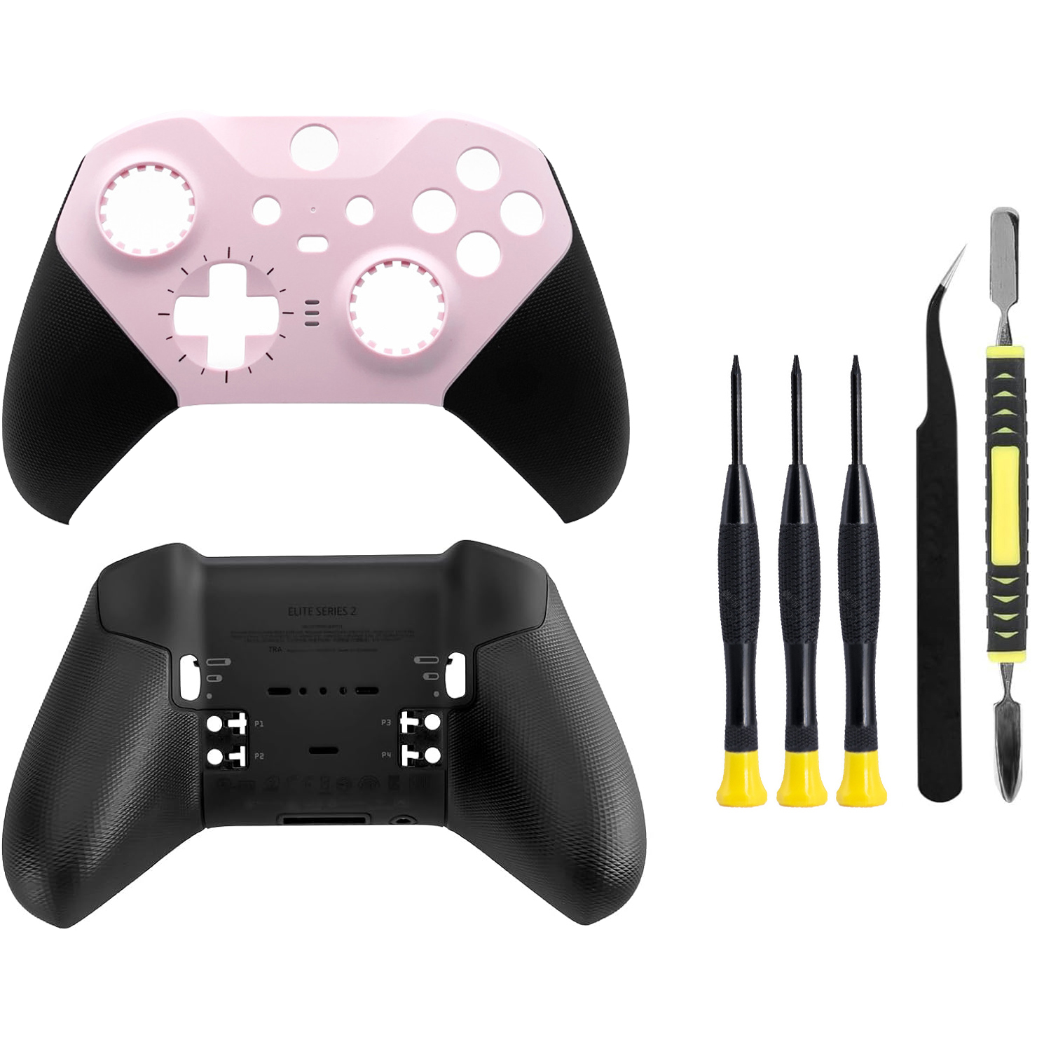 thumbnail image 1 of Kit de reparación para sustituir la carcasa frontal y trasera y la cubierta frontal del mando Xbox One Elite Series 2, 1 of 9