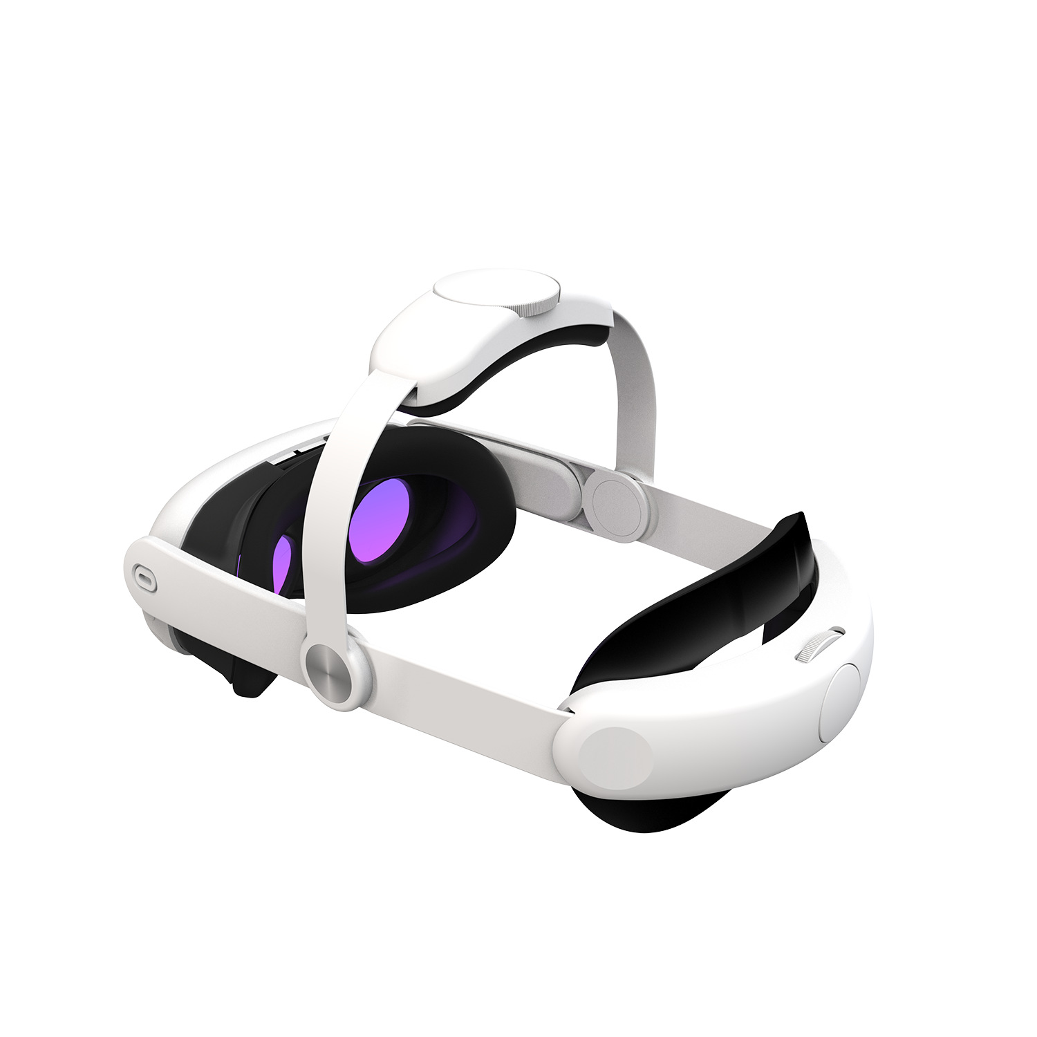 thumbnail image 1 of Casco de realidad virtual para Meta Quest 3, función de ajuste de tamaño, cómoda correa para la cabeza como accesorio de realidad virtual, 1 of 8