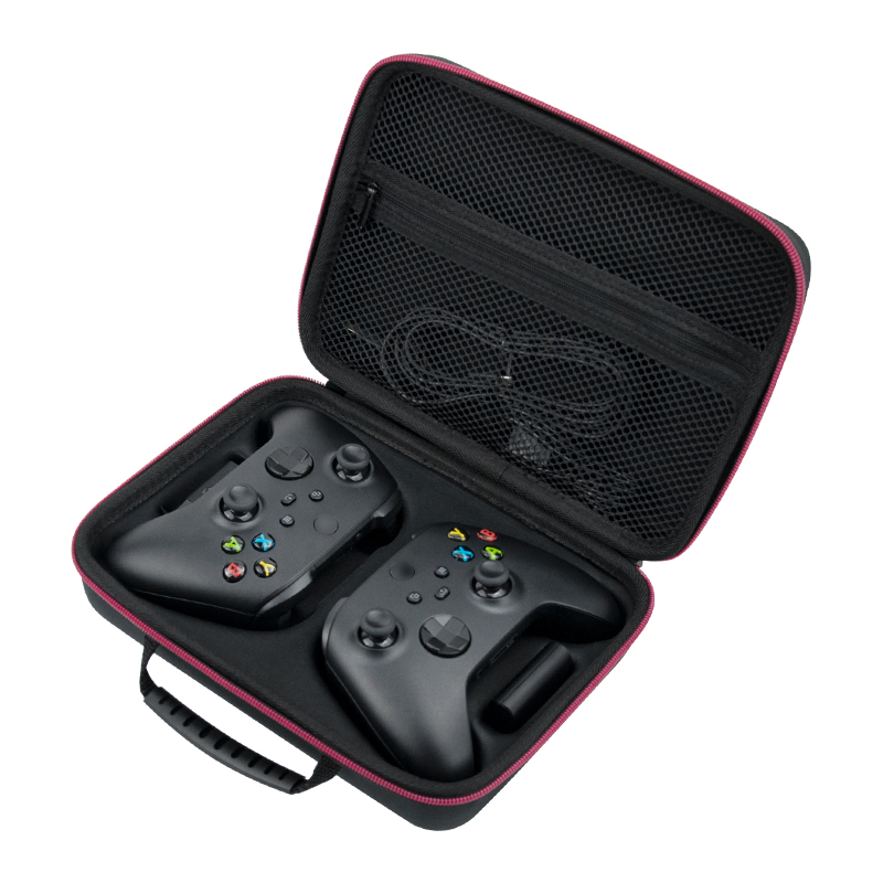 Carrying Case for Xbox Series S Game Controller, Dual Gamepad Storage Box - Picture 10 of 10