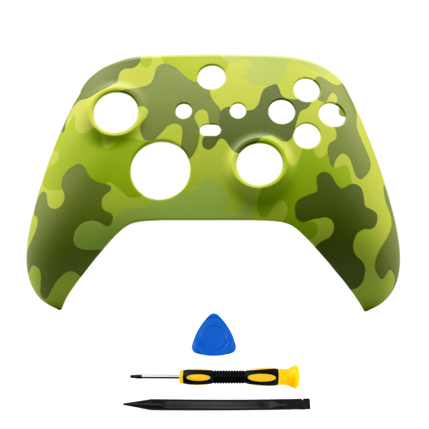 thumbnail image 1 of Recambio de cubierta para carcasa del mando Xbox Series X/S. Placa frontal para accesorios del mando Xbox, 1 of 8