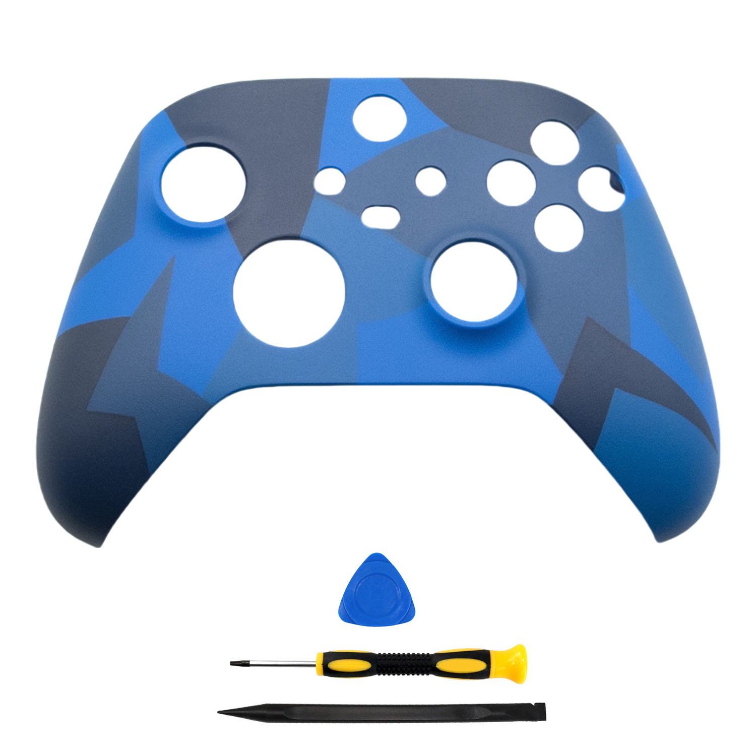 thumbnail image 1 of Recambio de cubierta para carcasa del mando Xbox Series X/S. Placa frontal para accesorios del mando Xbox, 1 of 8