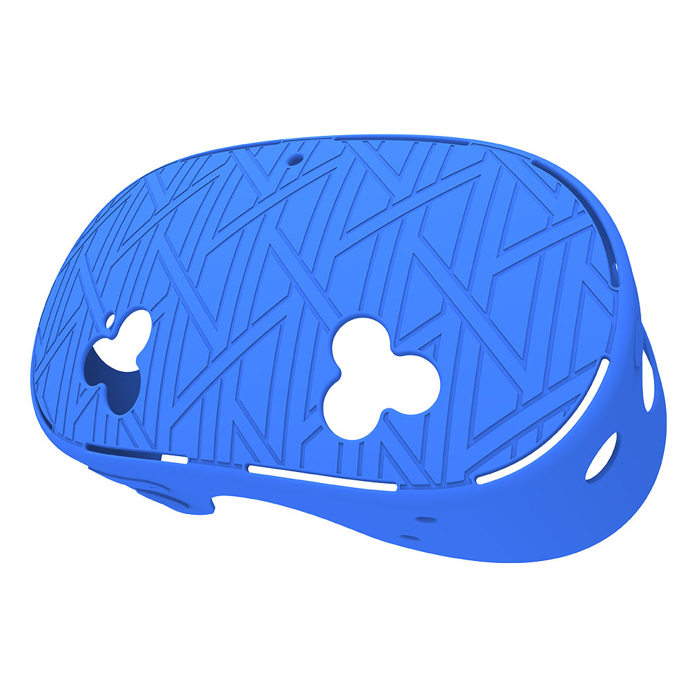 Funda protectora de silicona para Meta Quest 3S, anticaídas, antiarañazos, resistente al polvo, carcasa para dispositivo VR, accesorios para gafas VR