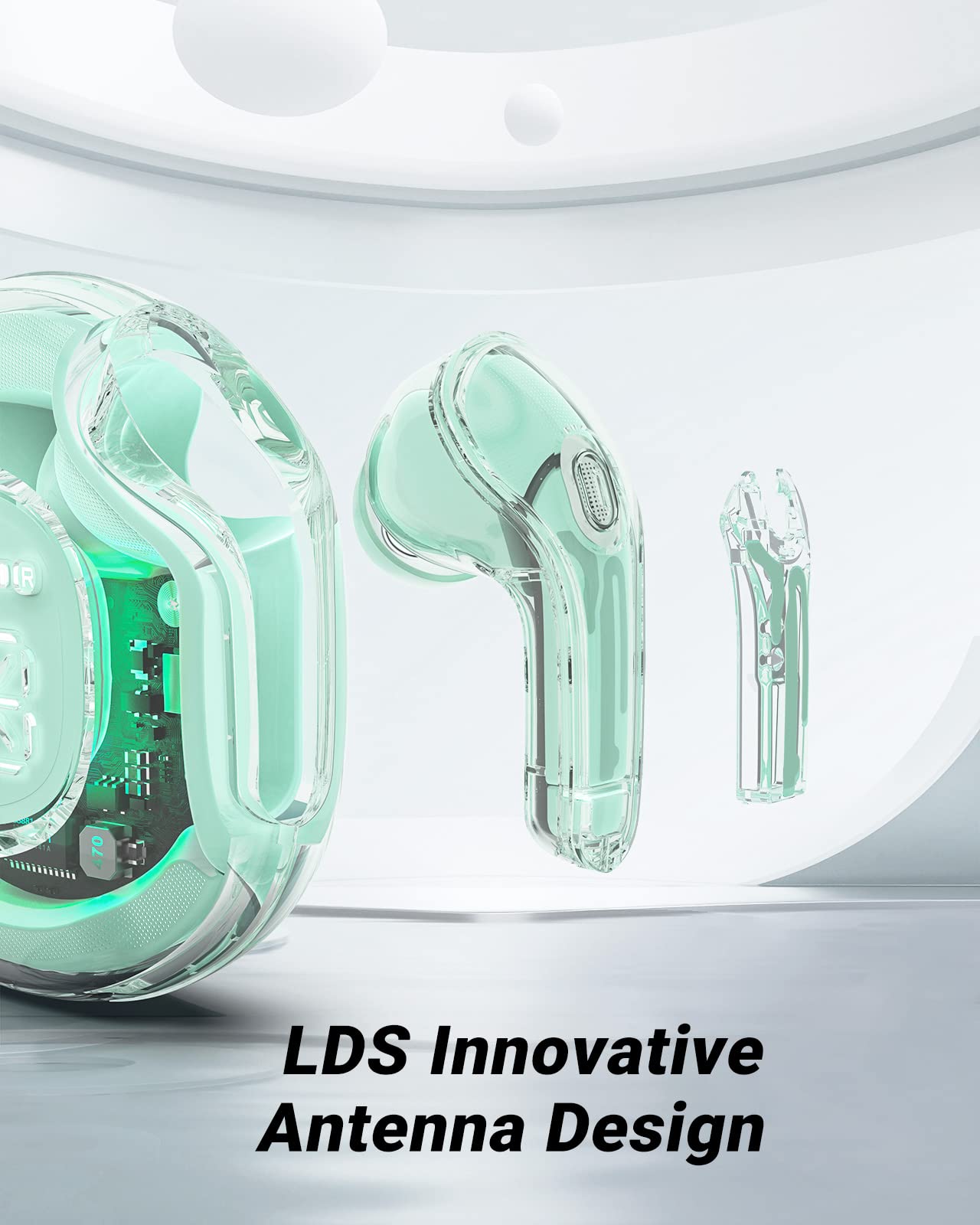 Auriculares Bluetooth con Estuche de Carga LED Micrófono Deportes Auriculares Impermeables - Imagen 27 de 55