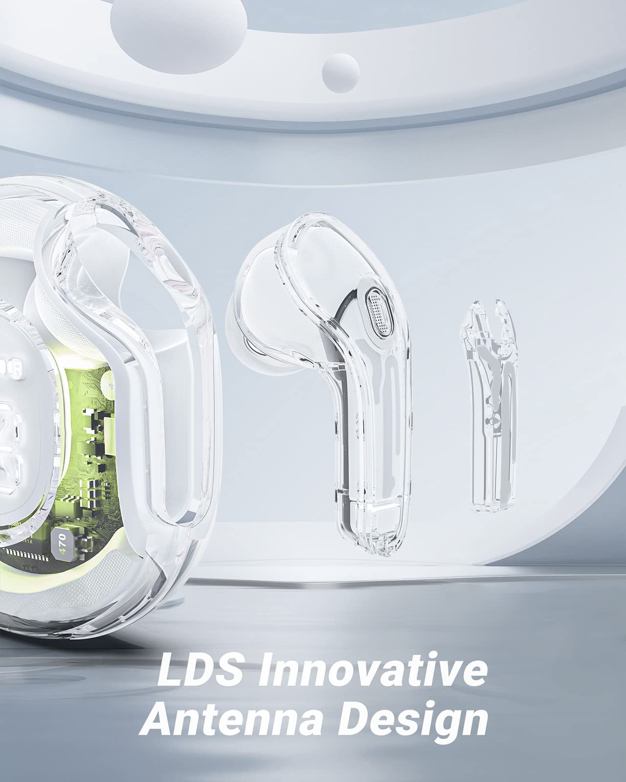 Auriculares Bluetooth con Estuche de Carga LED Micrófono Deportes Auriculares Impermeables - Imagen 43 de 55