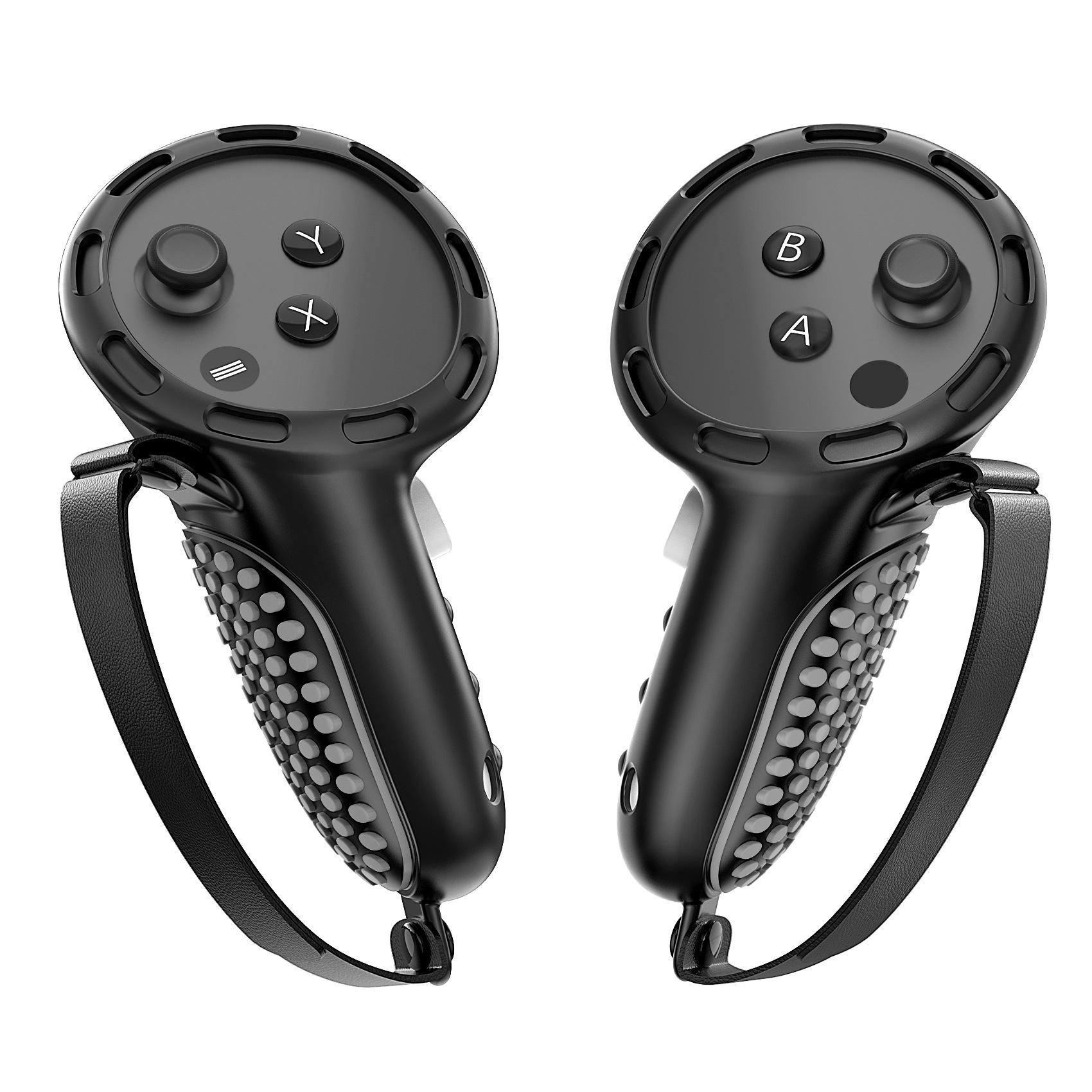 thumbnail image 1 of Empuñadura para controlador Meta Quest 3S/3 Accesorios Fundas para controladores VR Touch Funda protectora, 1 of 8