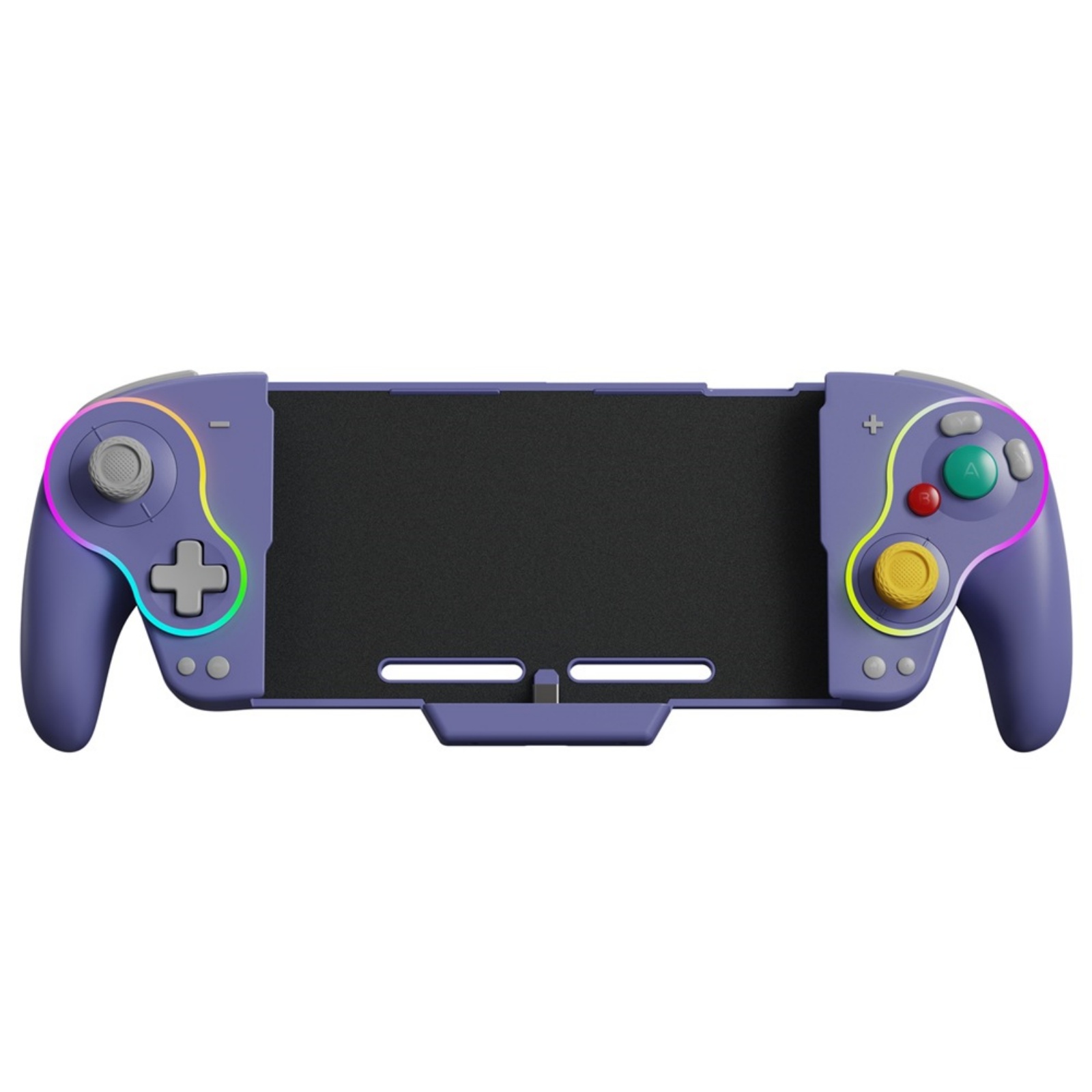 thumbnail image 1 of Mando inalámbrico para Switch/OLED, mando todo en uno con luces RGB, TURBO, doble vibración, programación con sensor de movimiento y diseño ergonómico, 1 of 9
