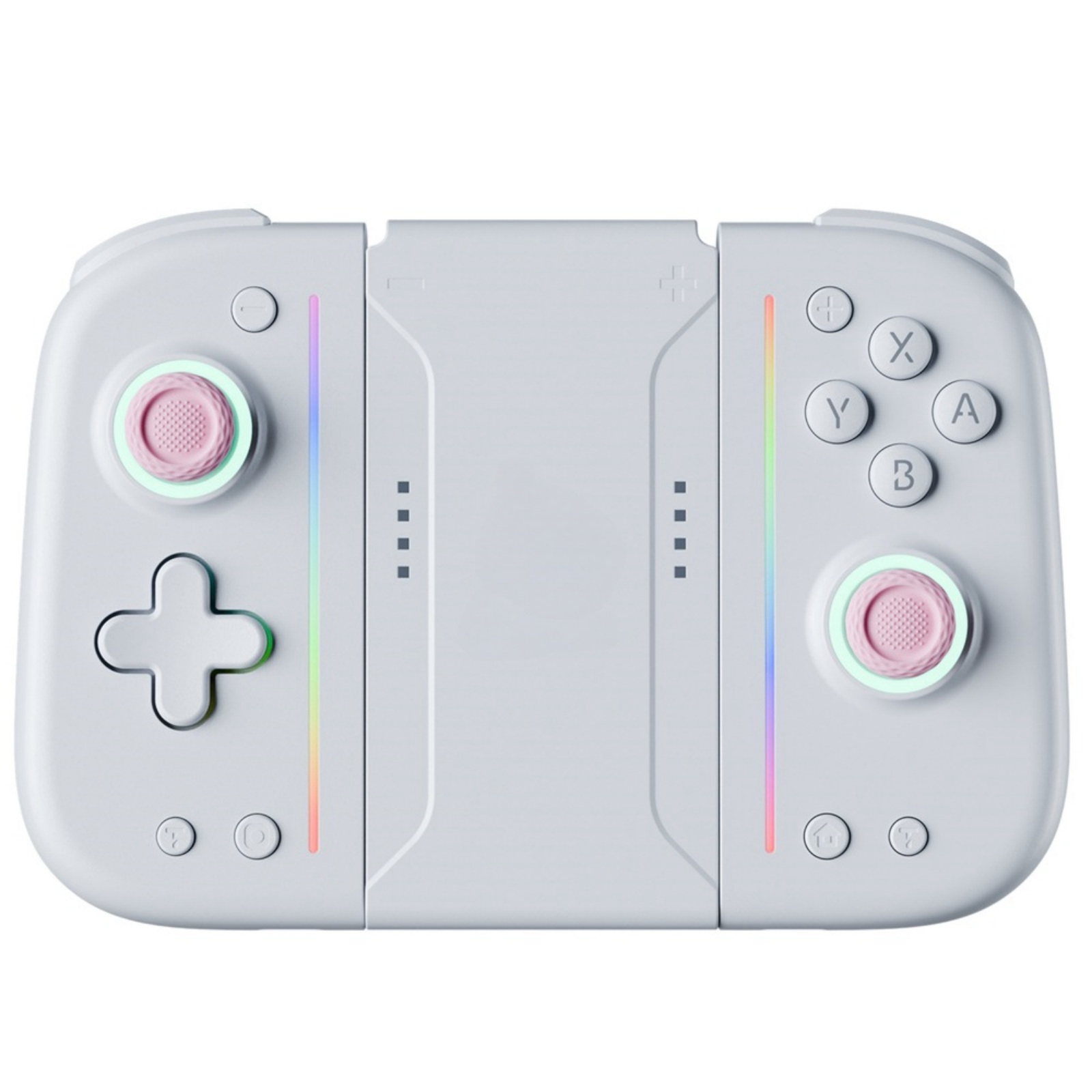 Mando inalámbrico para Switch/Lite/OLED, con función de activación, vibración de doble motor, efecto de iluminación RGB, joystick metálico, programación de macros y conexión rápida