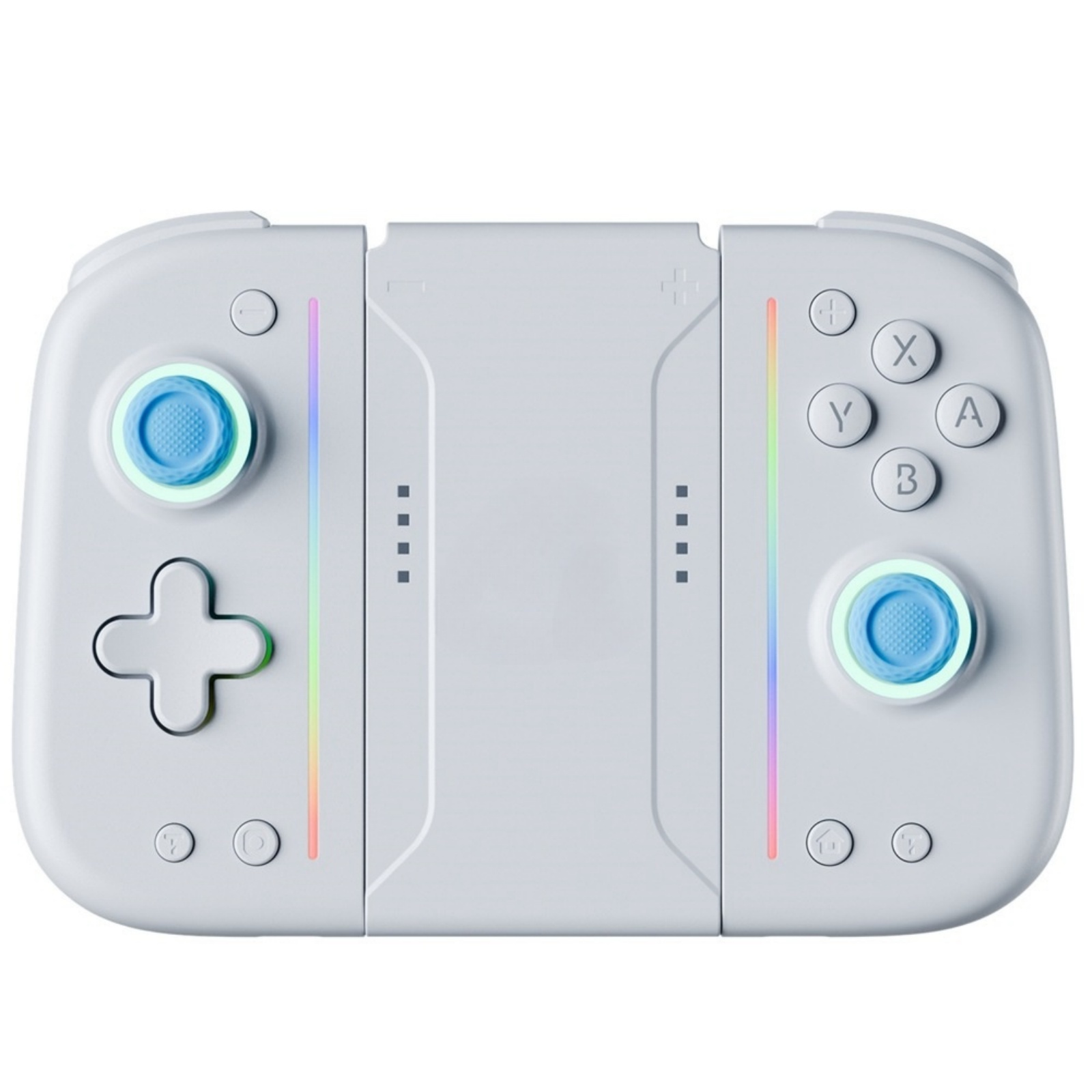Mando inalámbrico para Switch/Lite/OLED, con función de activación, vibración de doble motor, efecto de iluminación RGB, joystick metálico, programación de macros y conexión rápida