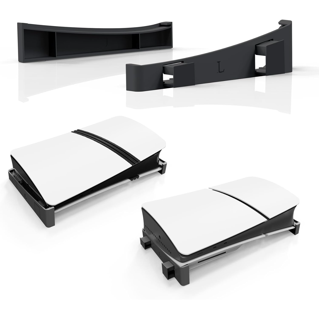 thumbnail image 1 of Accesorios para PS5 Pro Soporte horizontal, base compatible con PlayStation 5 Pro/Slim Disc y Digital Edition, 1 of 8