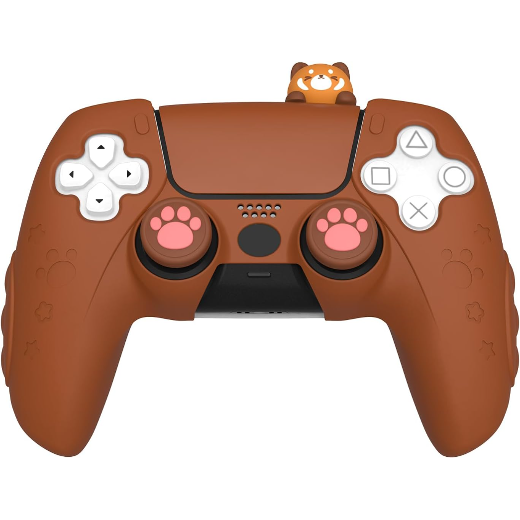 Non-slip Silicone Protective Case, Sticker/Thumb Grip Cover for PS5 Controller - Picture 10 of 10