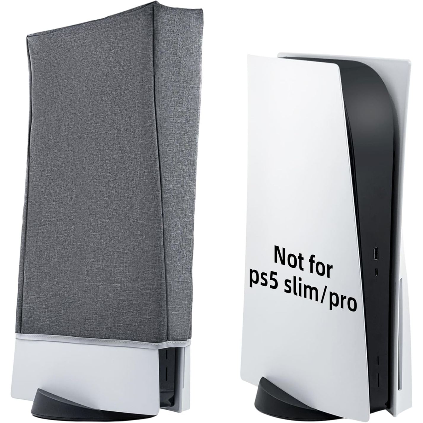 thumbnail image 1 of Funda protectora para PS5, funda protectora con corte de precisión, funda impermeable y resistente a los arañazos para la consola Playstation 5 Digital Edition y Ultra HD Edition, 1 of 8