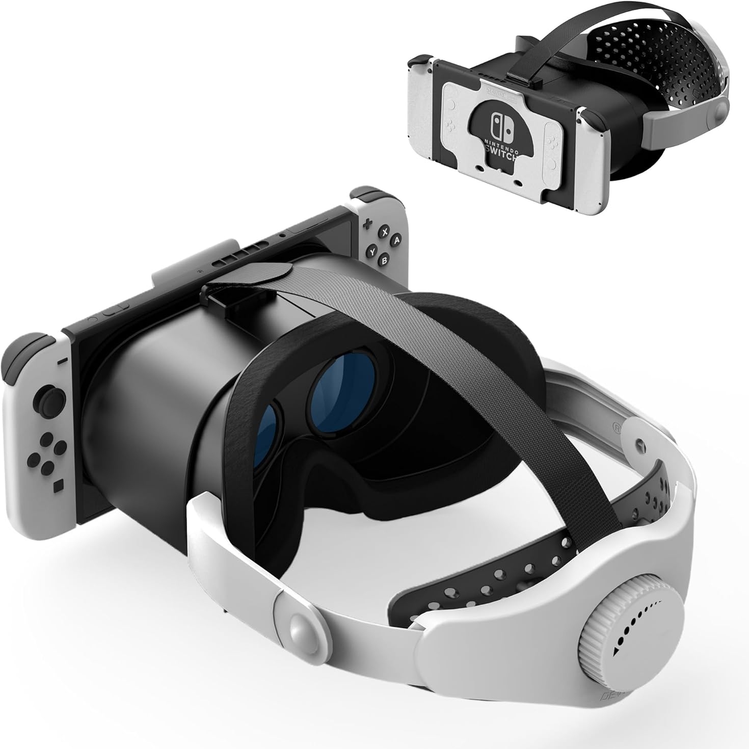 thumbnail image 1 of Gafas de realidad virtual ajustables para Nintendo Switch y modelo OLED: gafas con lentes ajustables y correa Elite, gafas 3D para una experiencia de juego mejorada, 1 of 7