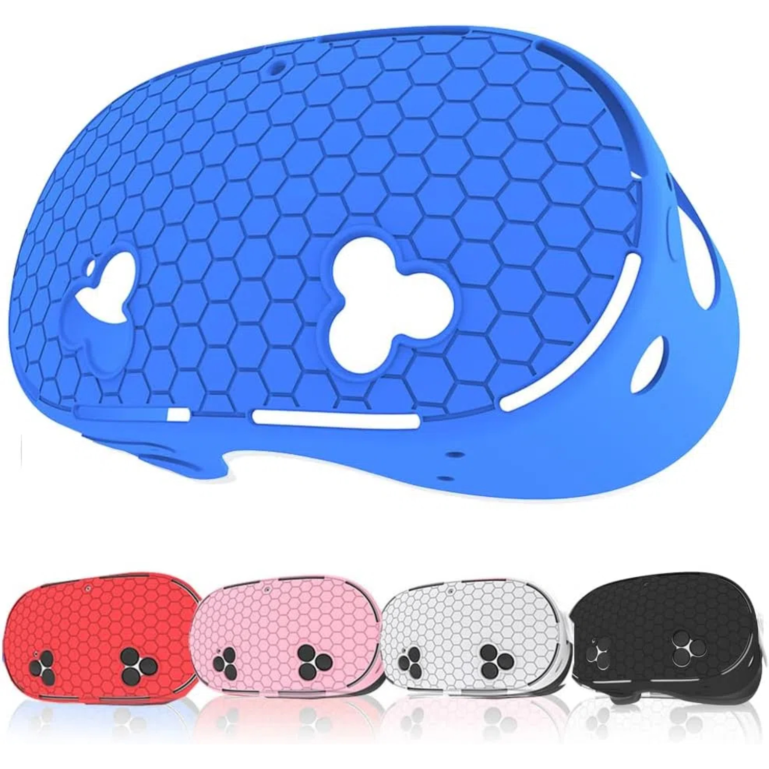 Funda protectora de silicona para Meta Quest 3S: protector de carcasa para gafas de realidad virtual a prueba de arañazos y polvo, accesorio para juegos
