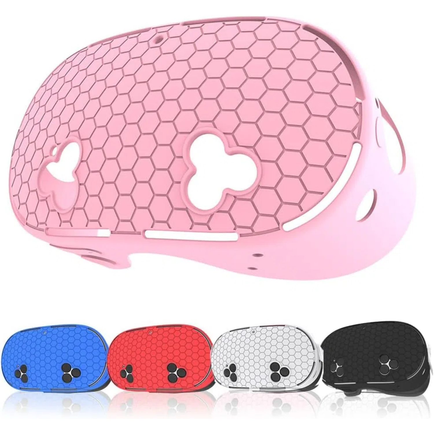 thumbnail image 1 of Funda protectora de silicona para Meta Quest 3S: protector de carcasa para gafas de realidad virtual a prueba de arañazos y polvo, accesorio para juegos, 1 of 7