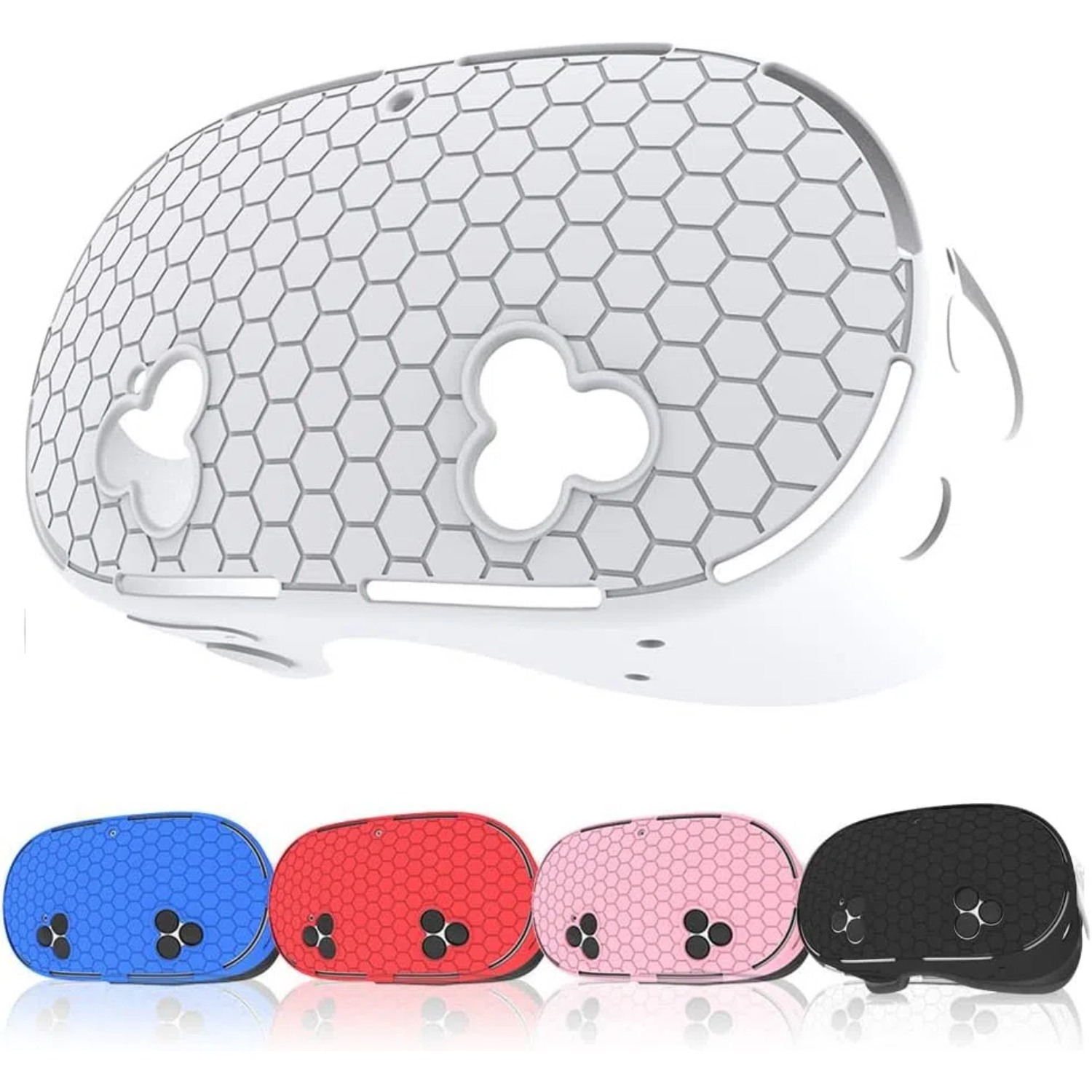 Funda protectora de silicona para Meta Quest 3S: protector de carcasa para gafas de realidad virtual a prueba de arañazos y polvo, accesorio para juegos