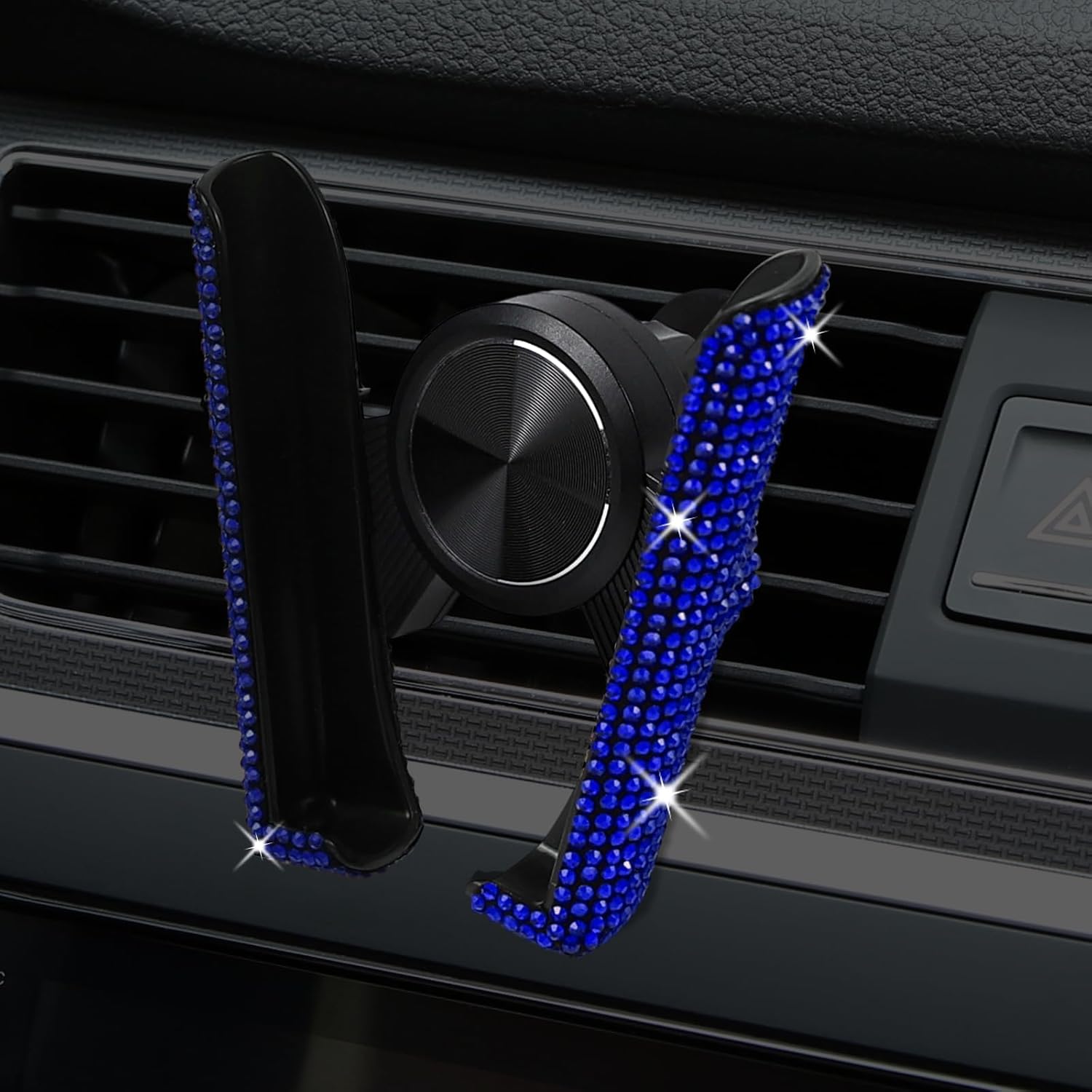 Soporte ajustable para teléfono móvil para coche: mini soporte giratorio 360° para salpicadero, compatible con la rejilla de ventilación, soporte universal para teléfono móvil para vehículos