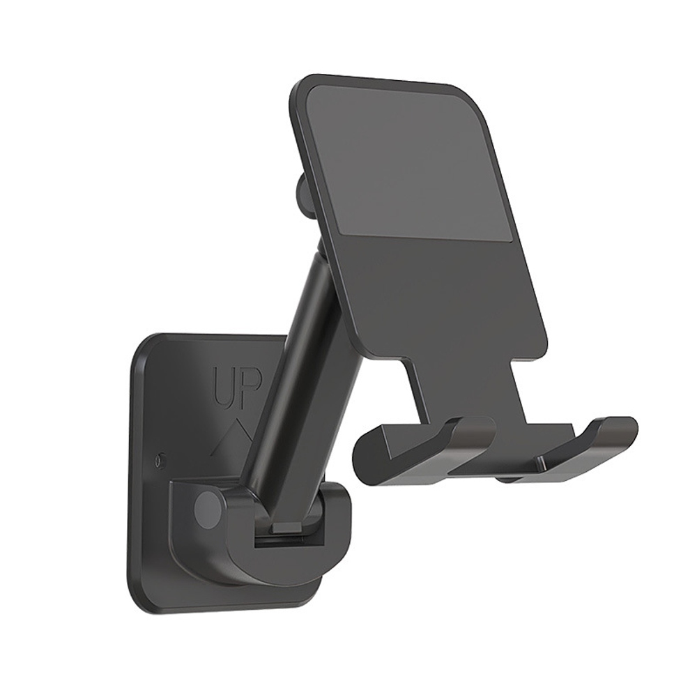 Soporte ajustable de pared para tablet con brazo extensible para iPad/iPhone de 4 a 12 pulgadas. Soporte universal para teléfonos móviles