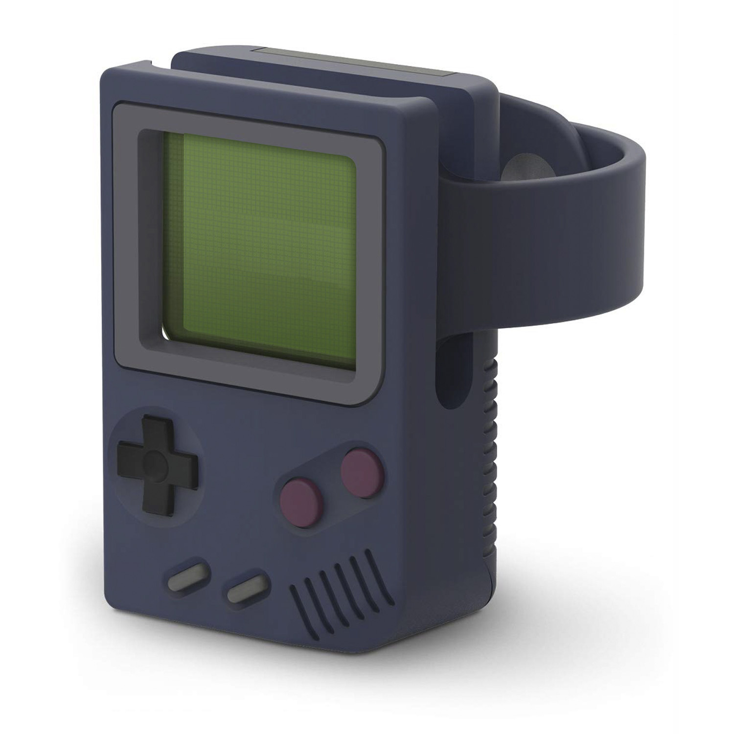 Soporte de escritorio para cargador de i-Watch Base de carga con diseño retro para i-Watch Base de silicona