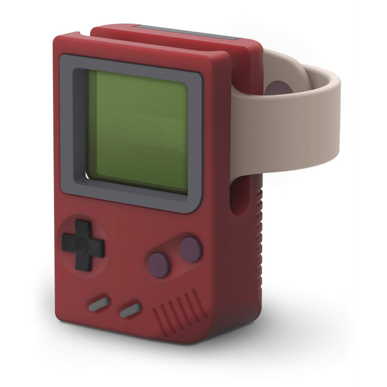 thumbnail image 1 of Soporte de escritorio para cargador de i-Watch Base de carga con diseño retro para i-Watch Base de silicona, 1 of 5