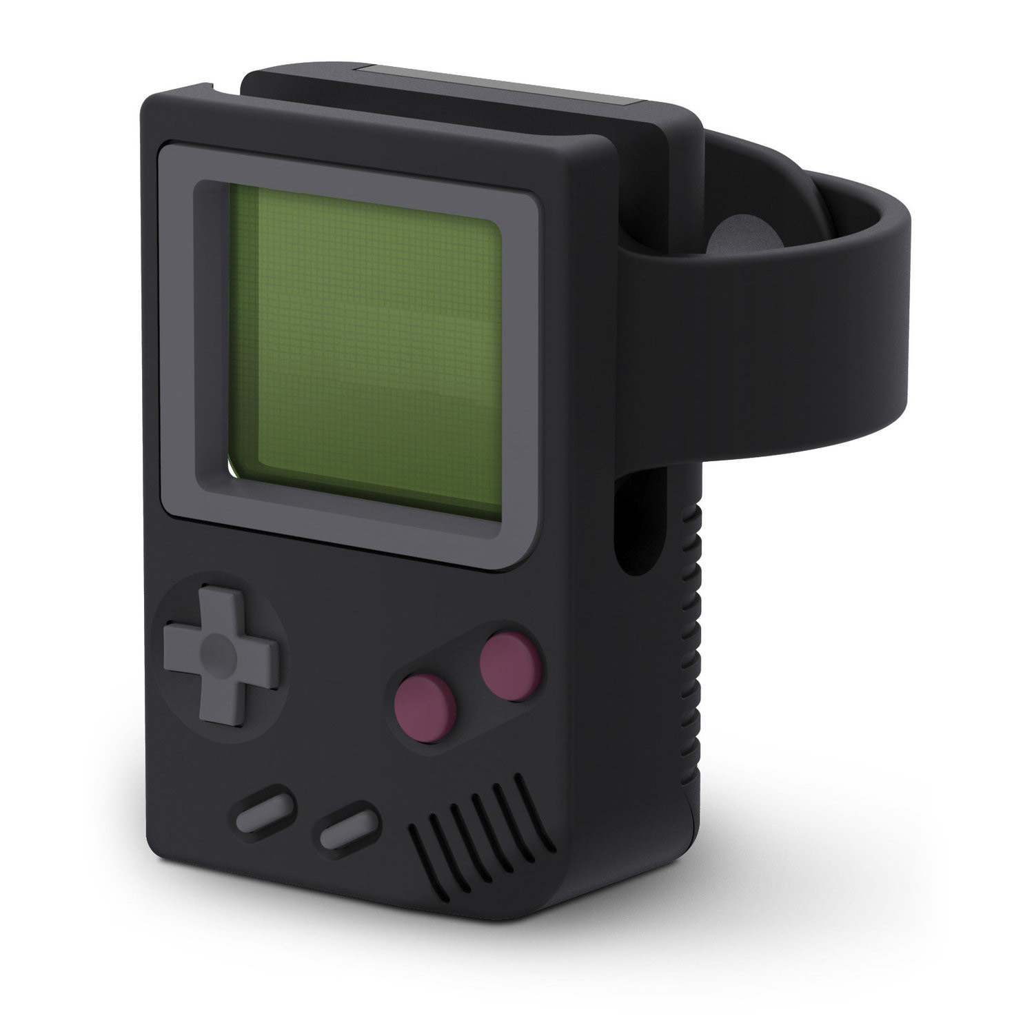 thumbnail image 1 of Soporte de escritorio para cargador de i-Watch Base de carga con diseño retro para i-Watch Base de silicona, 1 of 5