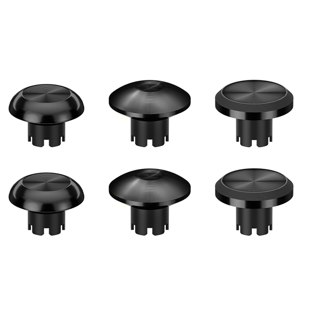 thumbnail image 1 of Compatible con el mando DualSense Edge de PS5. Tapas metálicas para joysticks analógicos. Kit de accesorios con piezas de repuesto para joysticks analógicos, 1 of 7