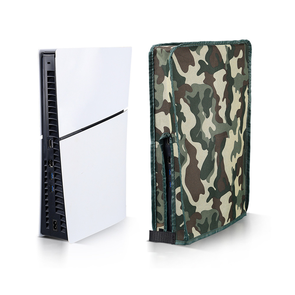 Funda protectora vertical a prueba de polvo y arañazos para consolas de videojuegos, compatible con las consolas PS5 Slim y PS5 Pro