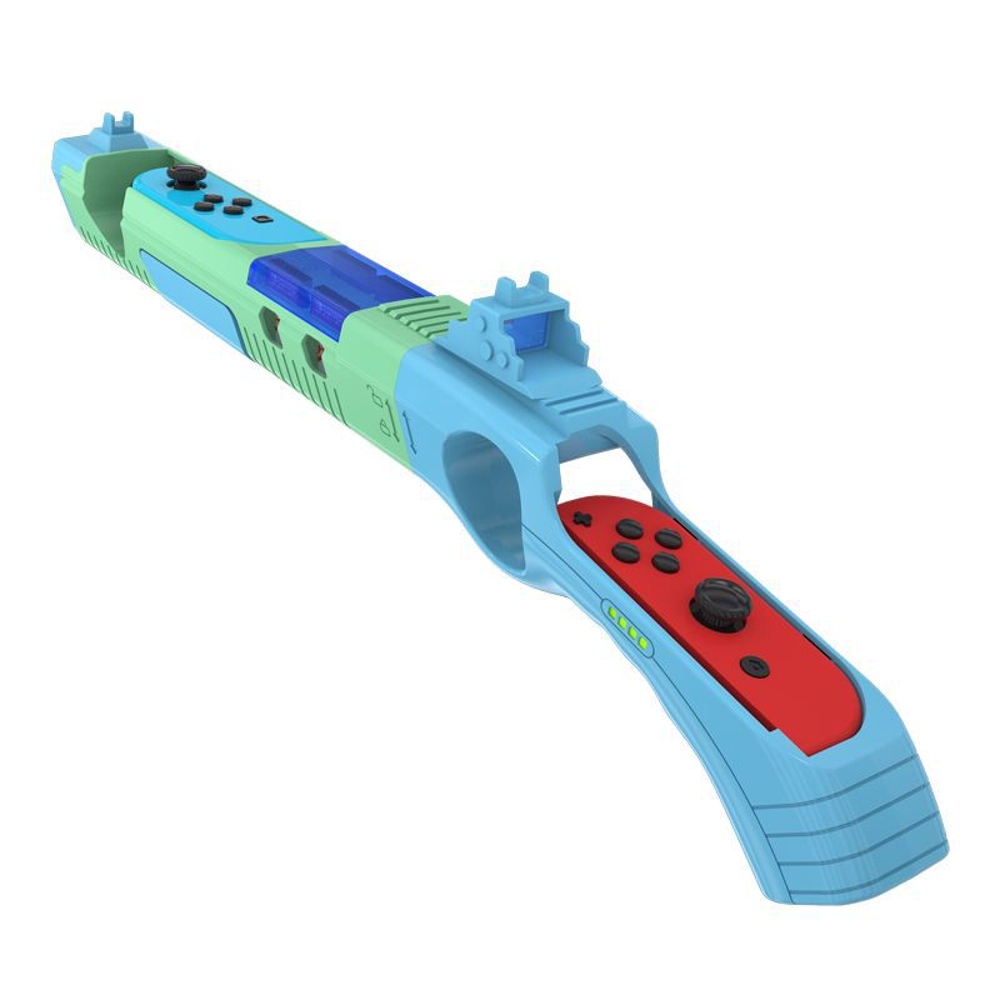Compatible con Nintendo Switch/OLED Mando ergonómico con empuñadura tipo pistola - Accesorio de juego con agarre mejorado para el mando NS Gamepad