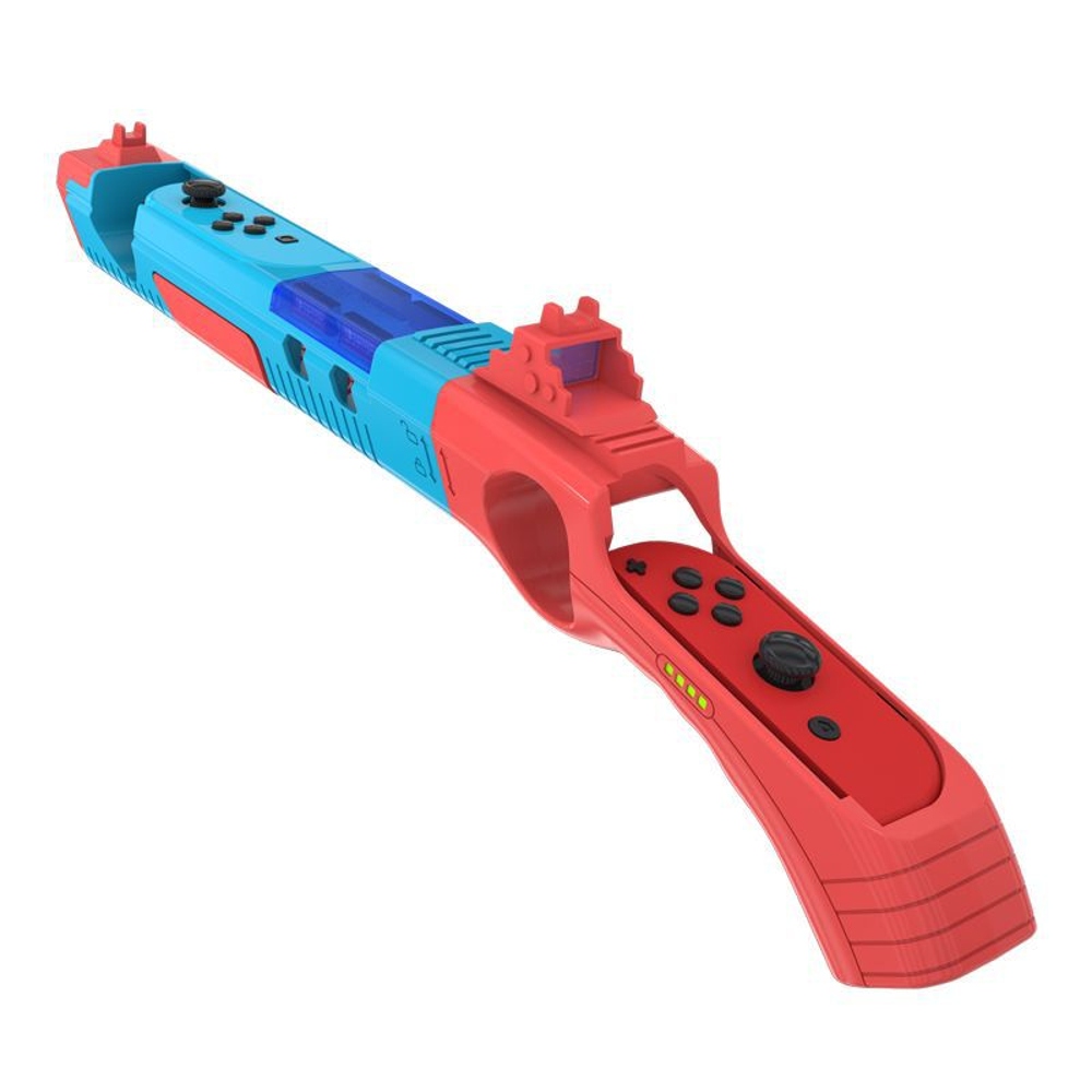 thumbnail image 1 of Compatible con Nintendo Switch/OLED Mando ergonómico con empuñadura tipo pistola - Accesorio de juego con agarre mejorado para el mando NS Gamepad, 1 of 6