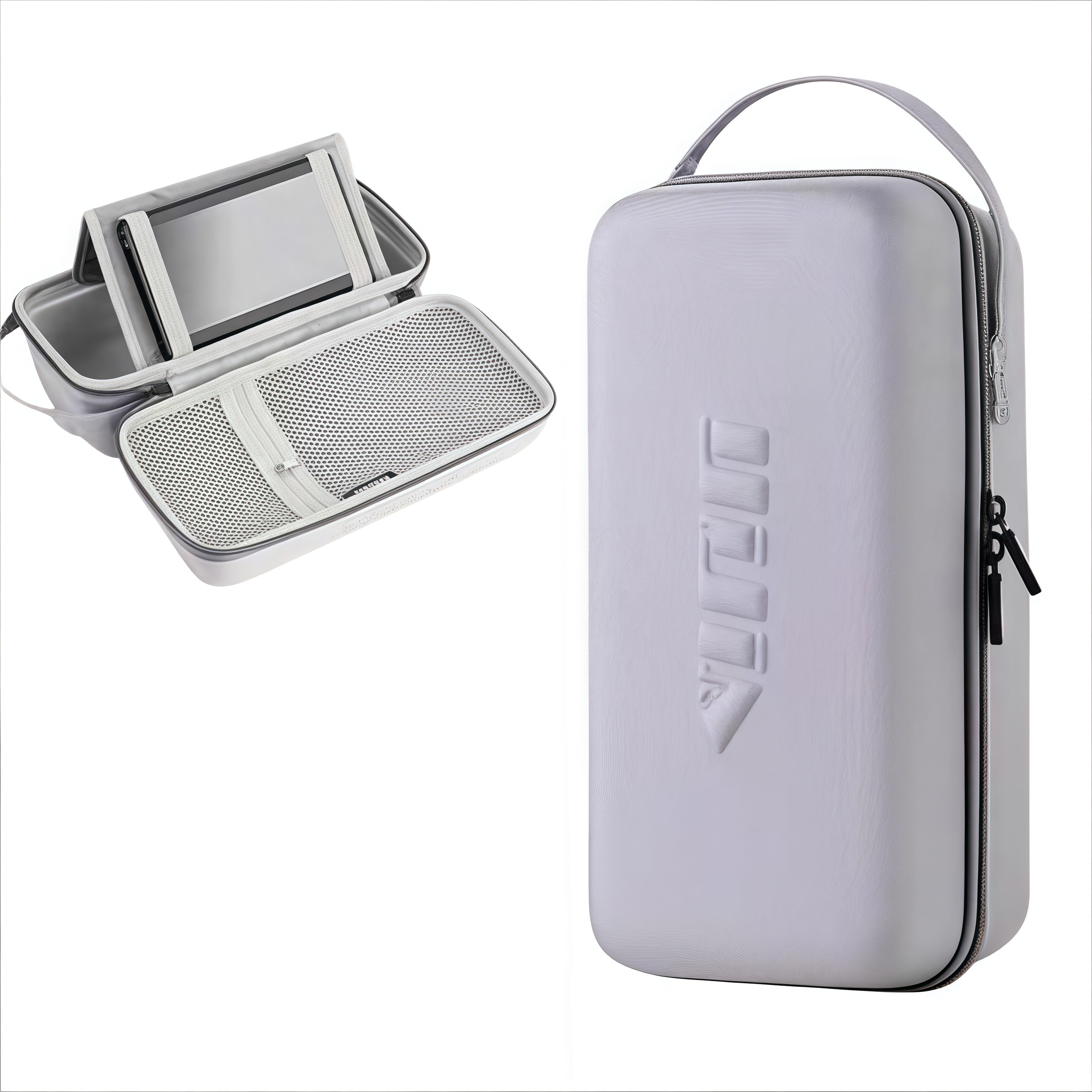 thumbnail image 1 of Estuche rígido protector y organizador compatible con Nintendo Switch OLED con sistema de almacenamiento 12 en 1, carcasa de EVA y tejido Oxford, diseño compacto, 1 of 11